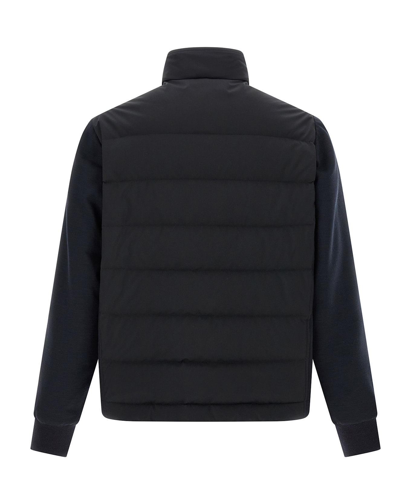 Brioni 
mix Material
 Jacket - Blue