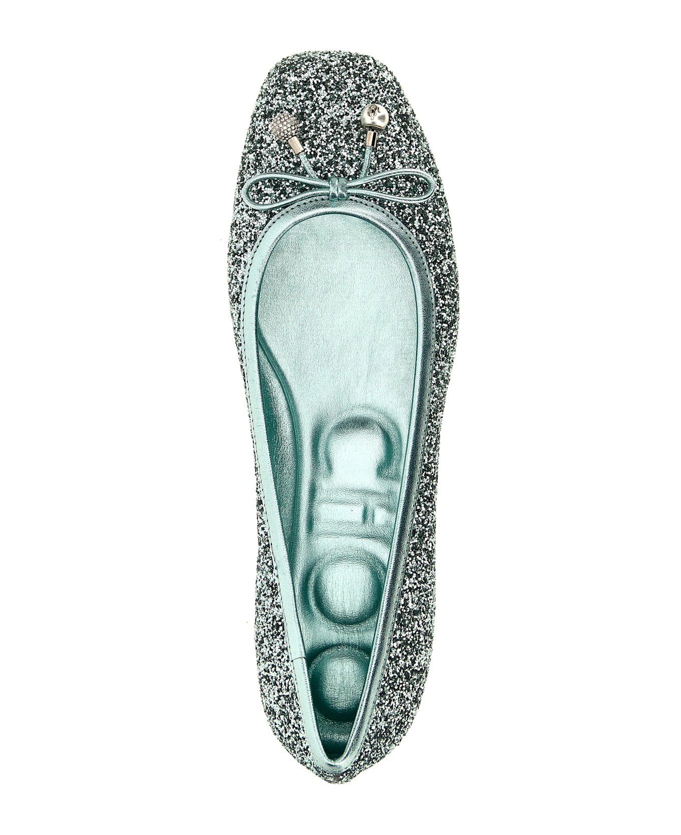 Jimmy Choo 'elme' Ballet Flats - Green