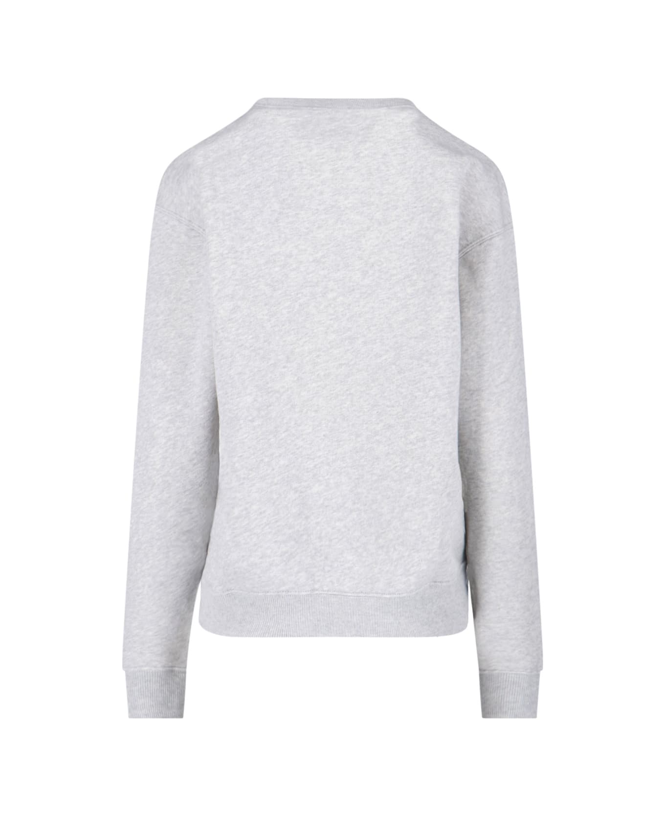 Ralph Lauren 'polo Bear' Crew Neck Sweatshirt - LIGHT SMOKE HEATHER