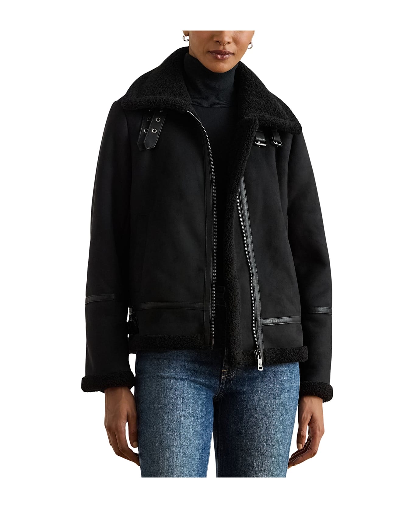 Ralph Lauren Fx Sh Sb 24 Unlined Coat - Black