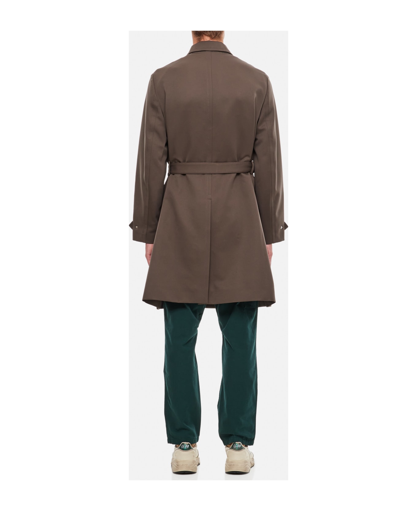 Lanvin Raincoat In Technical Tailoring - Grey