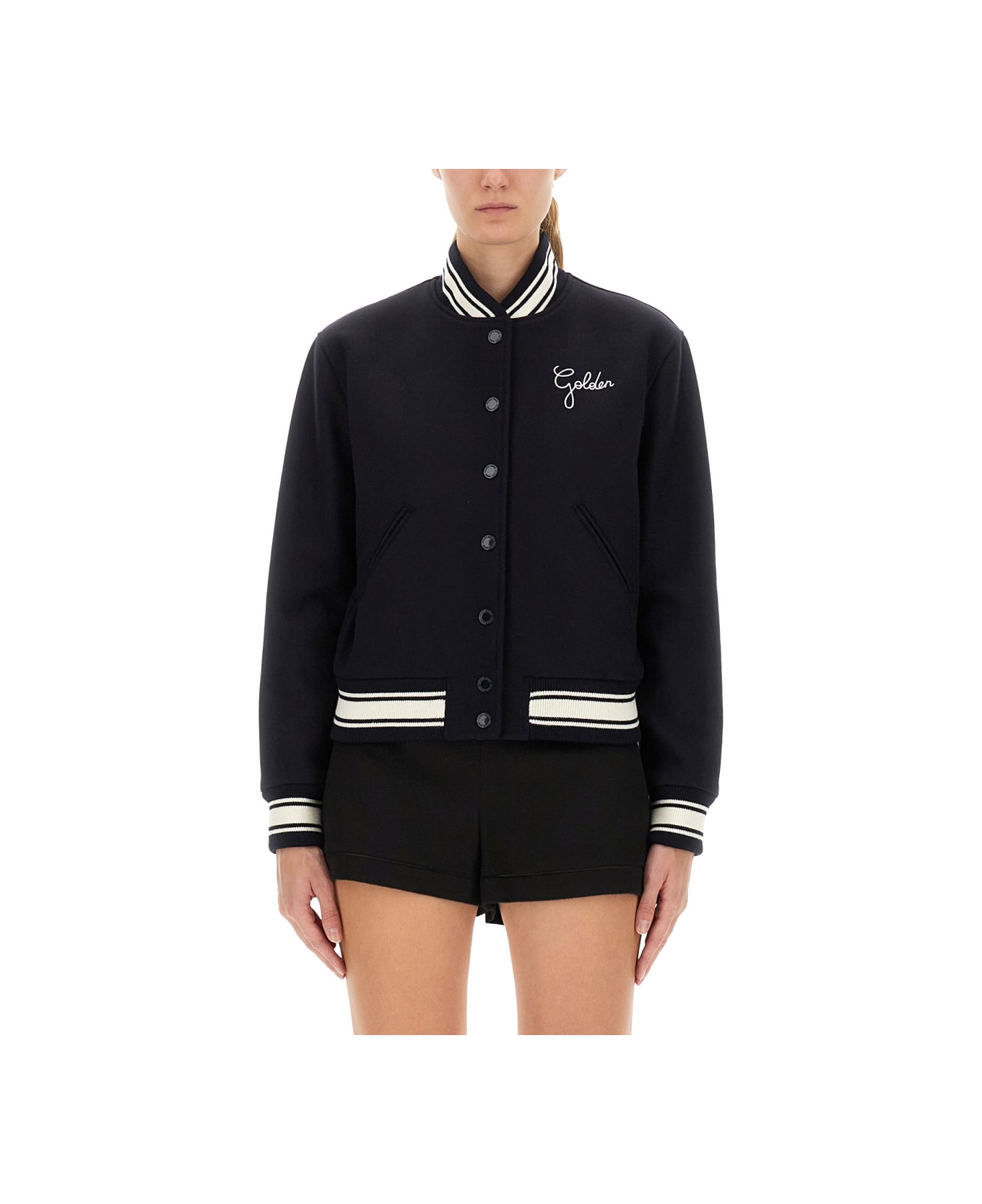 Golden Goose Bomber Jacket - BLUE