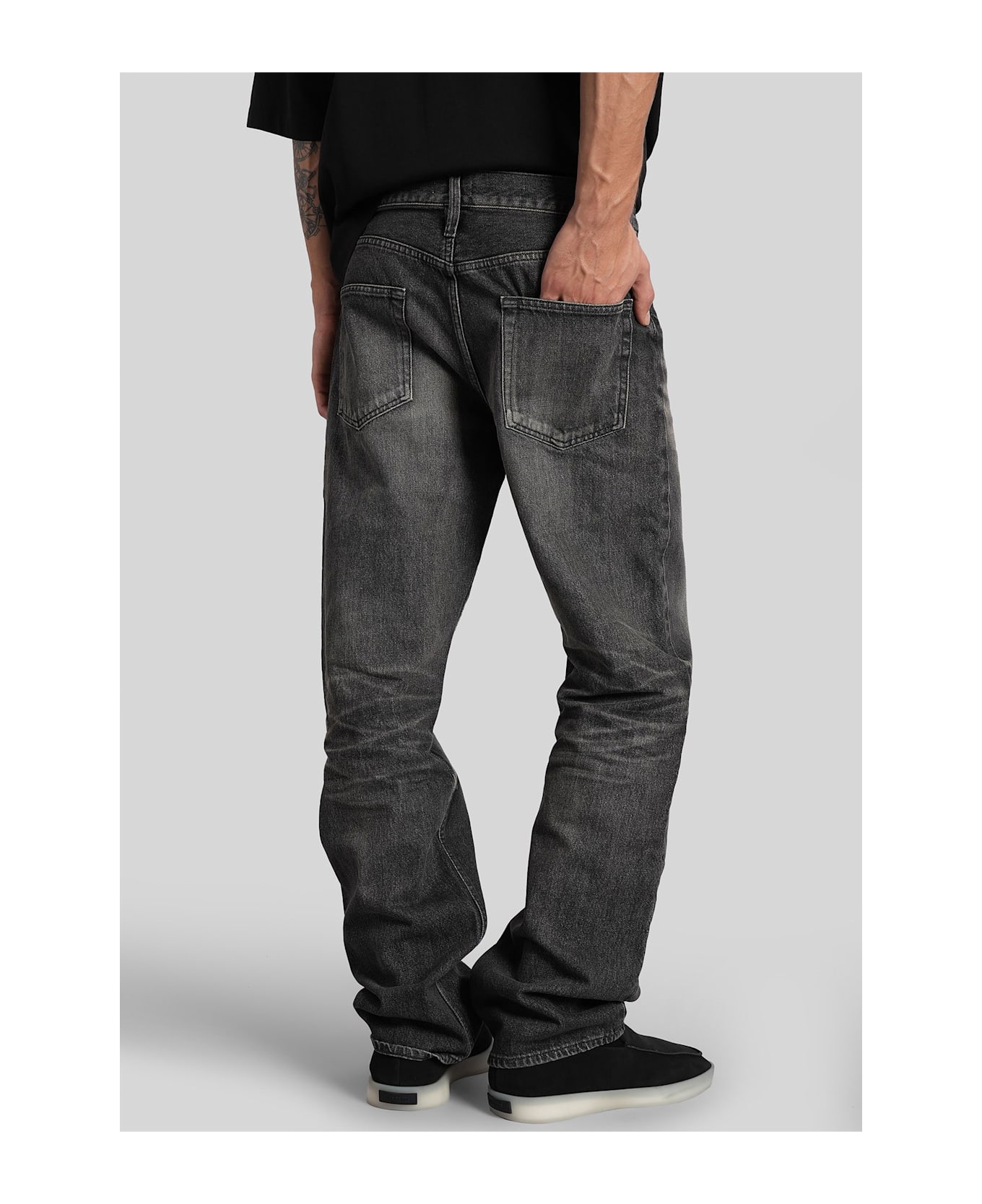 Fear of God Jeans In Grey Cotton - grey