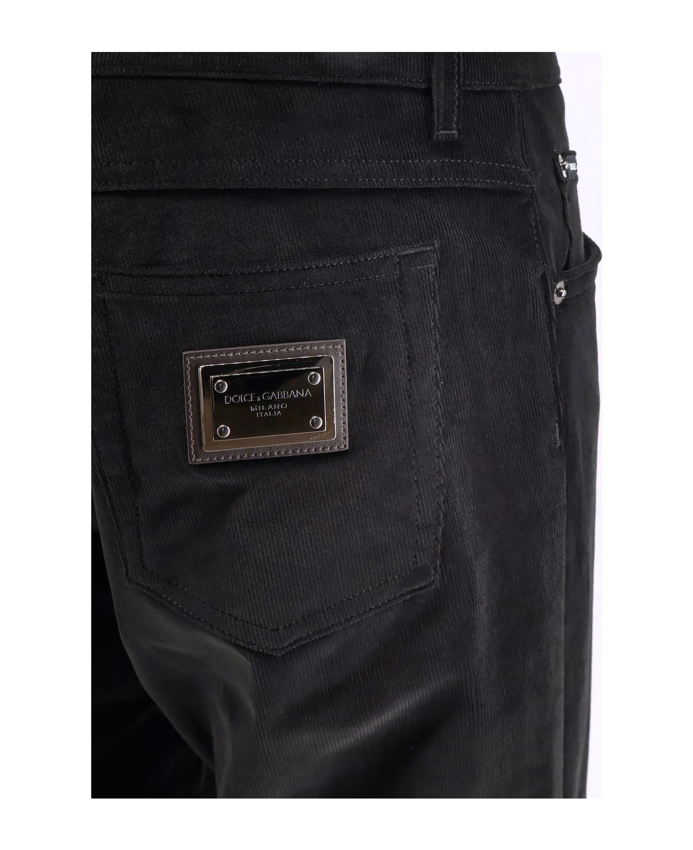 Dolce 
Gabbana Corduroy Trousers - Black