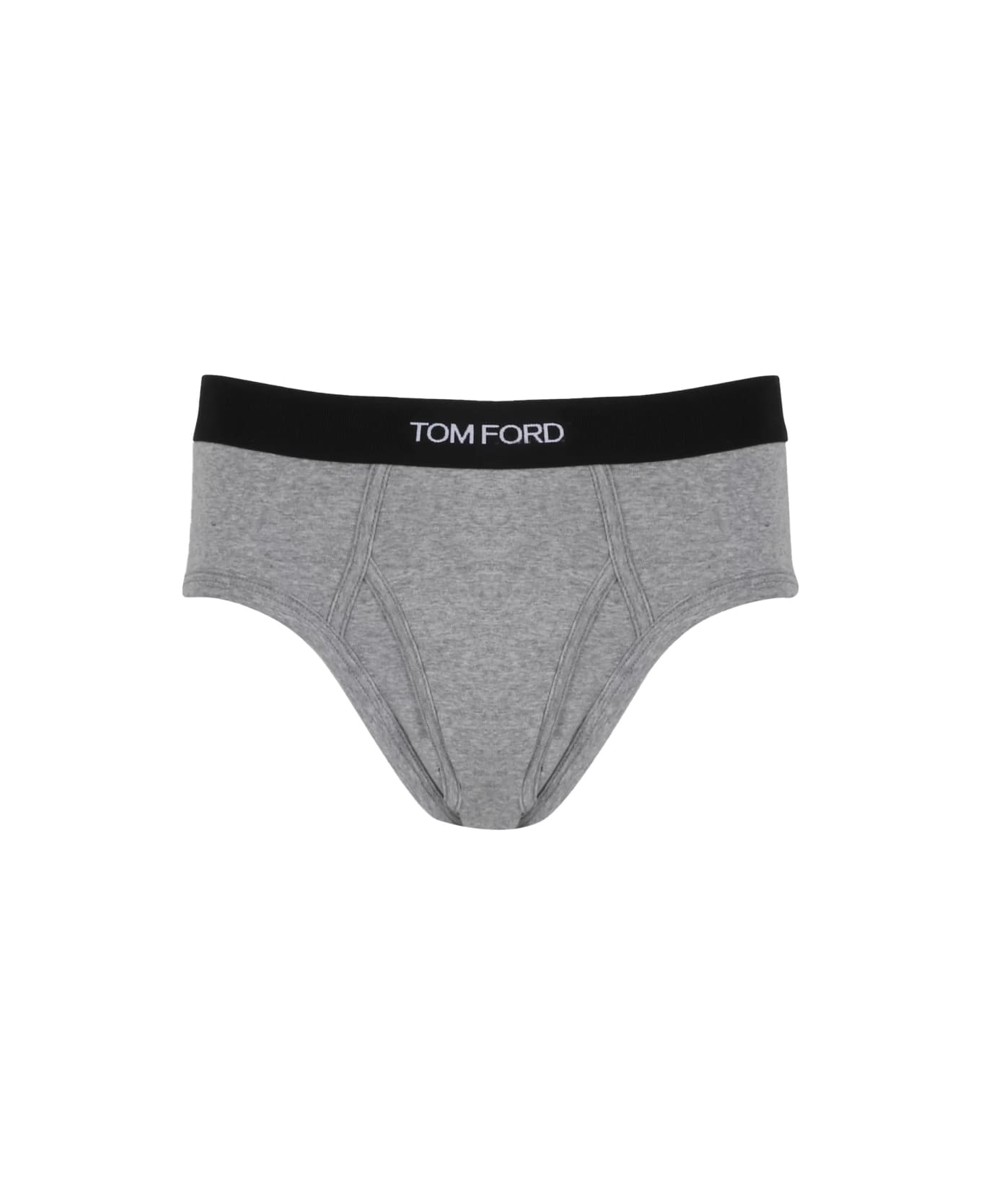Tom Ford Briefs With Logo - GREY