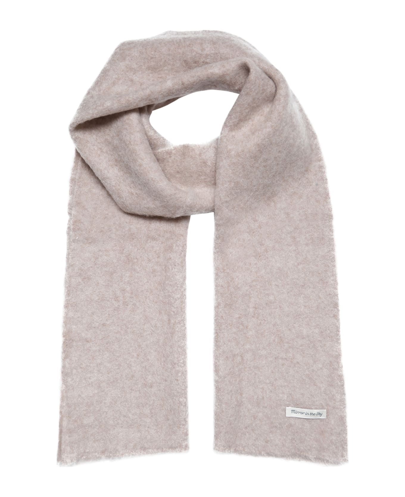 Mirror in the Sky Toast Cashmere Scarf - Toast