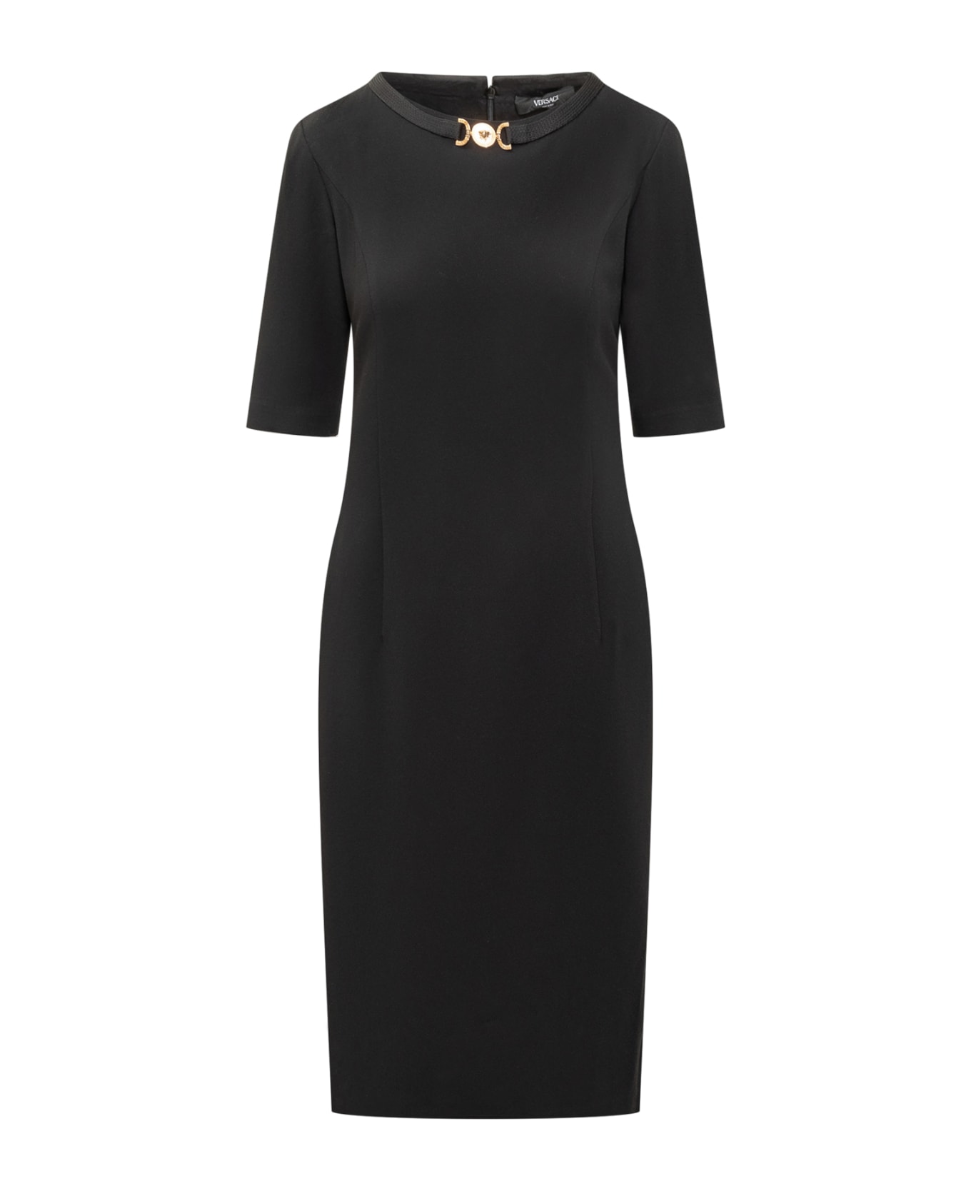 Versace Dress With Medusa '95 - BLACK