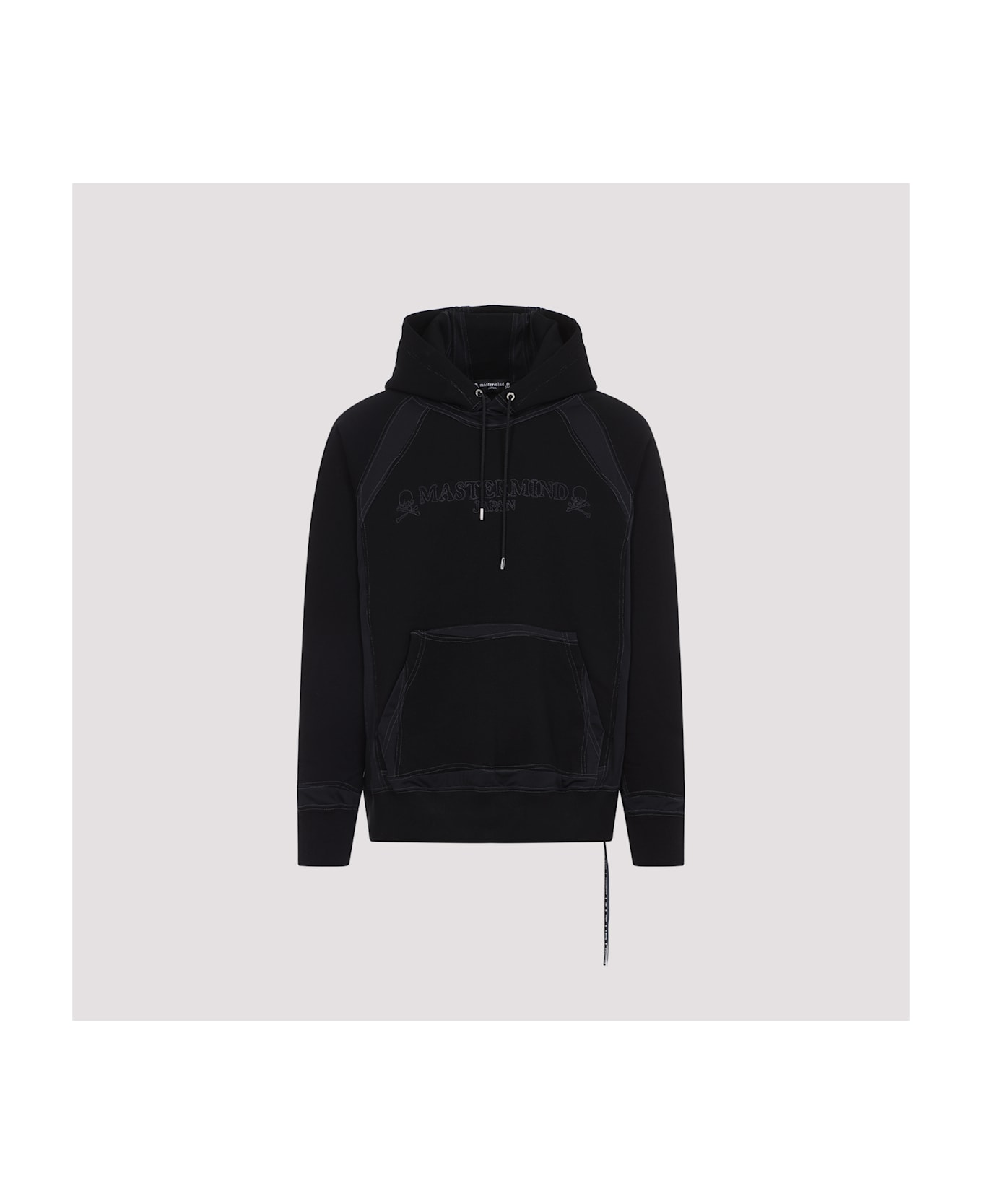 Mastermind Japan Stichwork Hoodie - Black