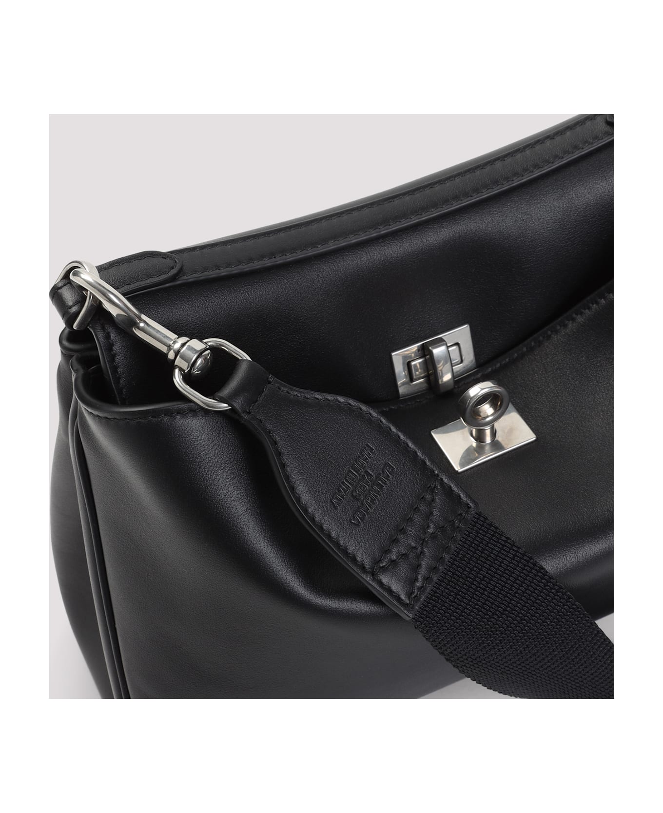 Balenciaga Rodeo Messenger Shoulder Bag - Black