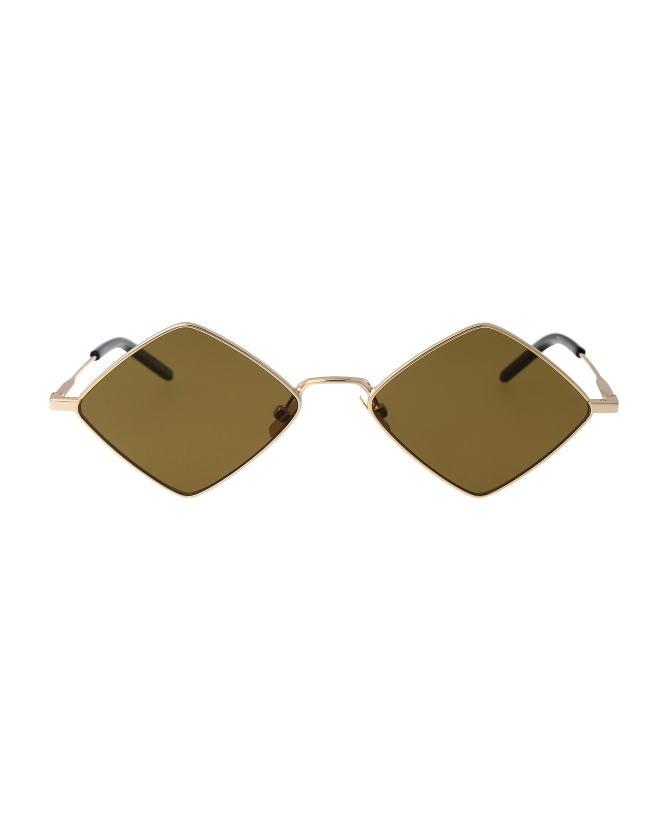 Saint Laurent Eyewear Sl 302 Lisa Sunglasses - 011 GOLD GOLD BROWN