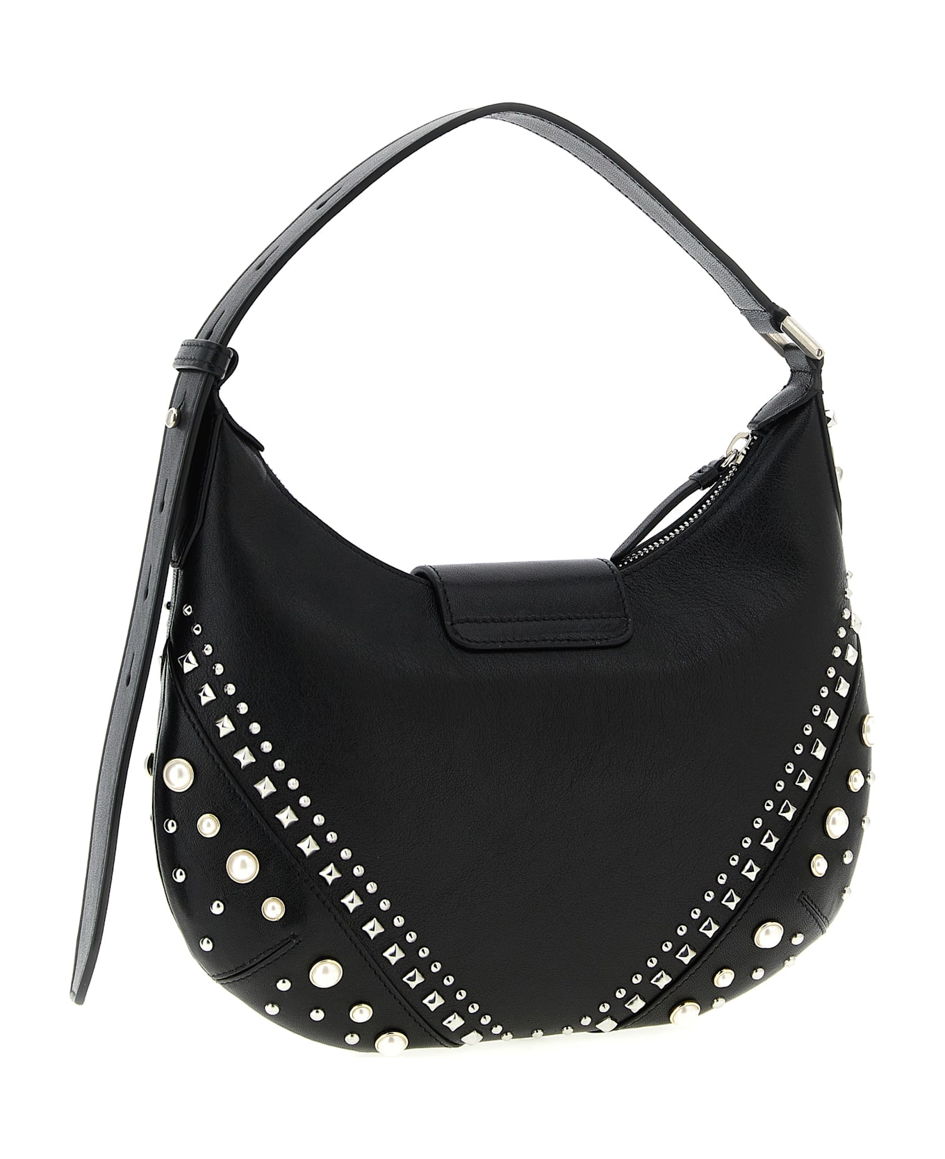 Jimmy Choo 'bar Hobo' Shoulder Bag - White