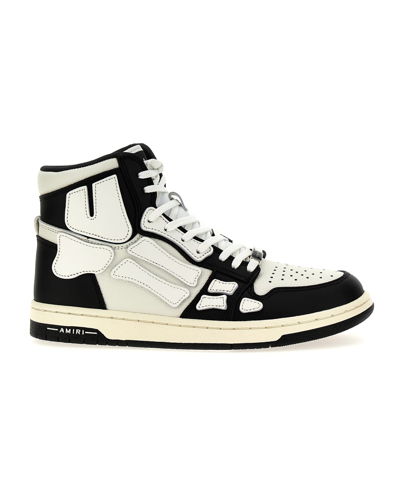 AMIRI 'skel Top Hi' Sneakers - White/Black スニーカー