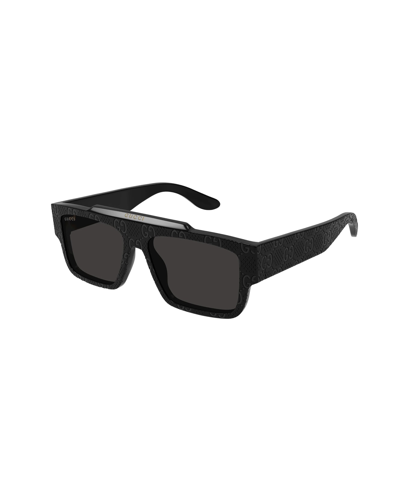Gucci Eyewear Gg1460s Linea Lettering Sunglasses - Nero