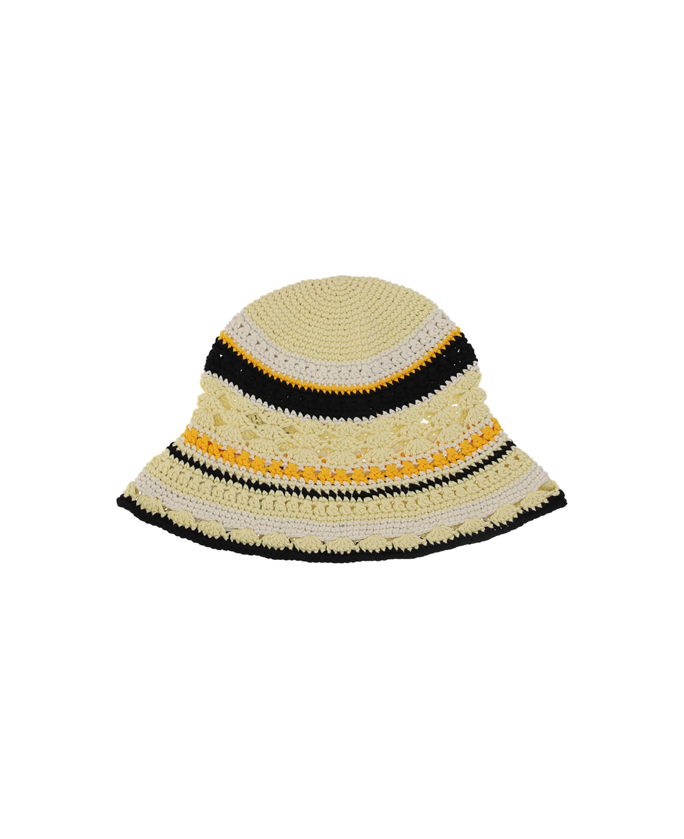 Ganni Crochet Bucket Hat - MULTICOLOR 帽子