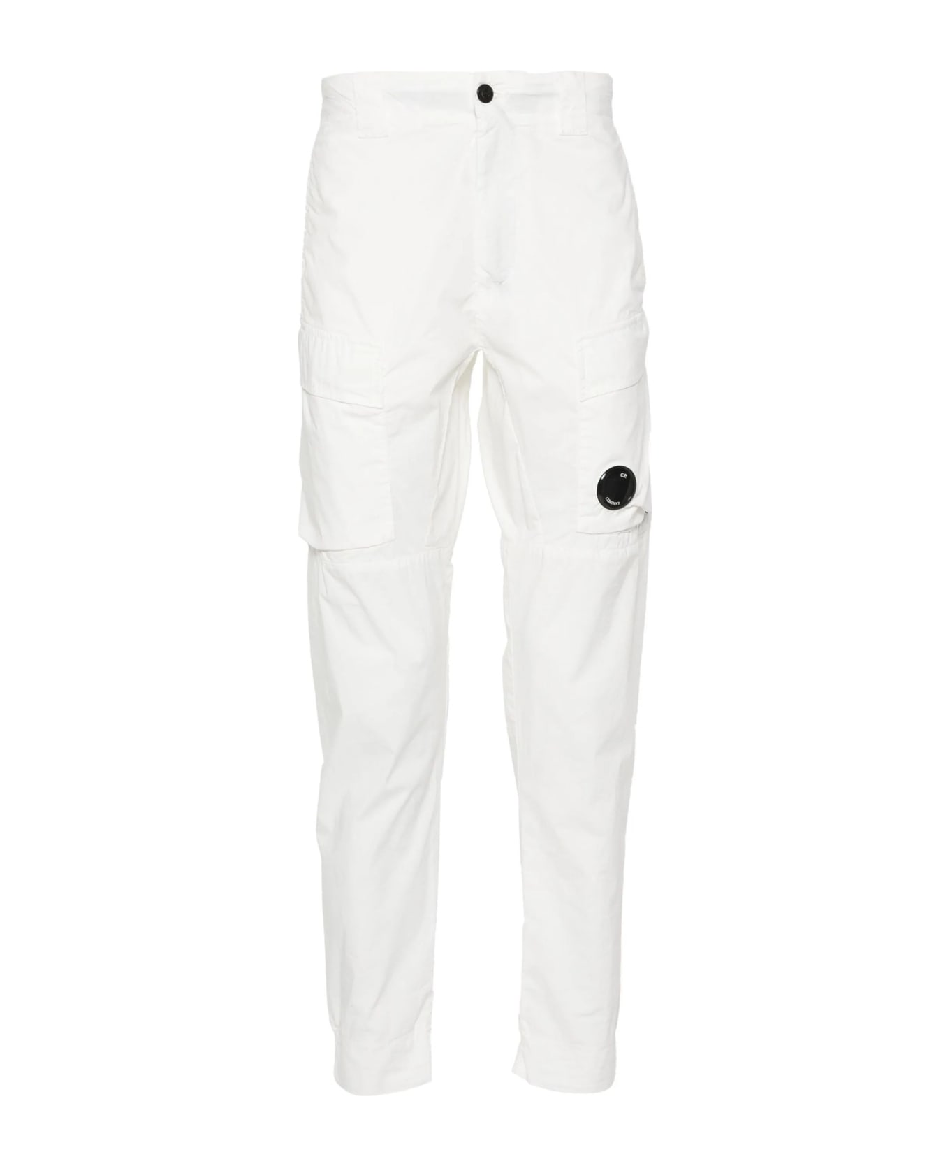 C.P. Company C.p.company Trousers White - White ボトムス