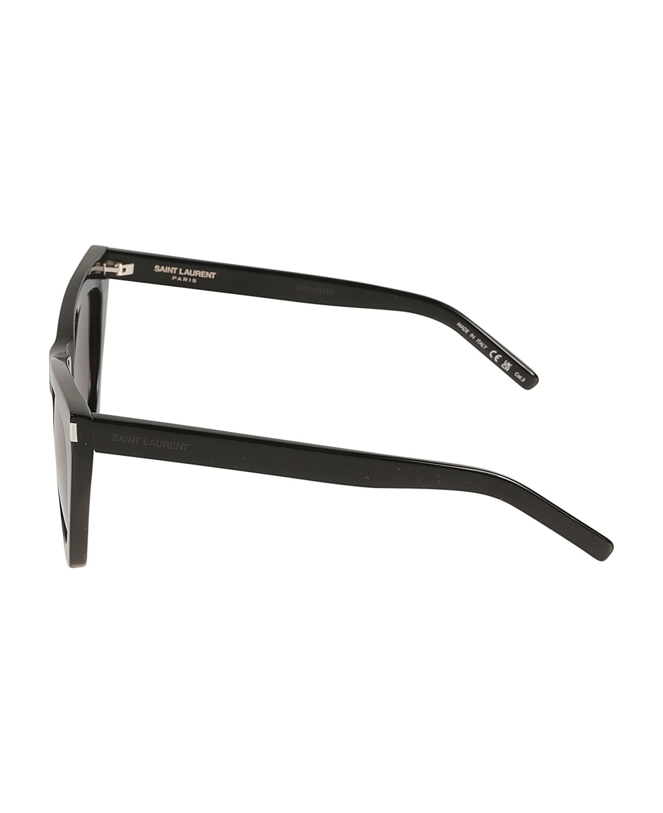 Saint Laurent Eyewear Sl 214 Kate Sunglasses - Black/Grey サングラス