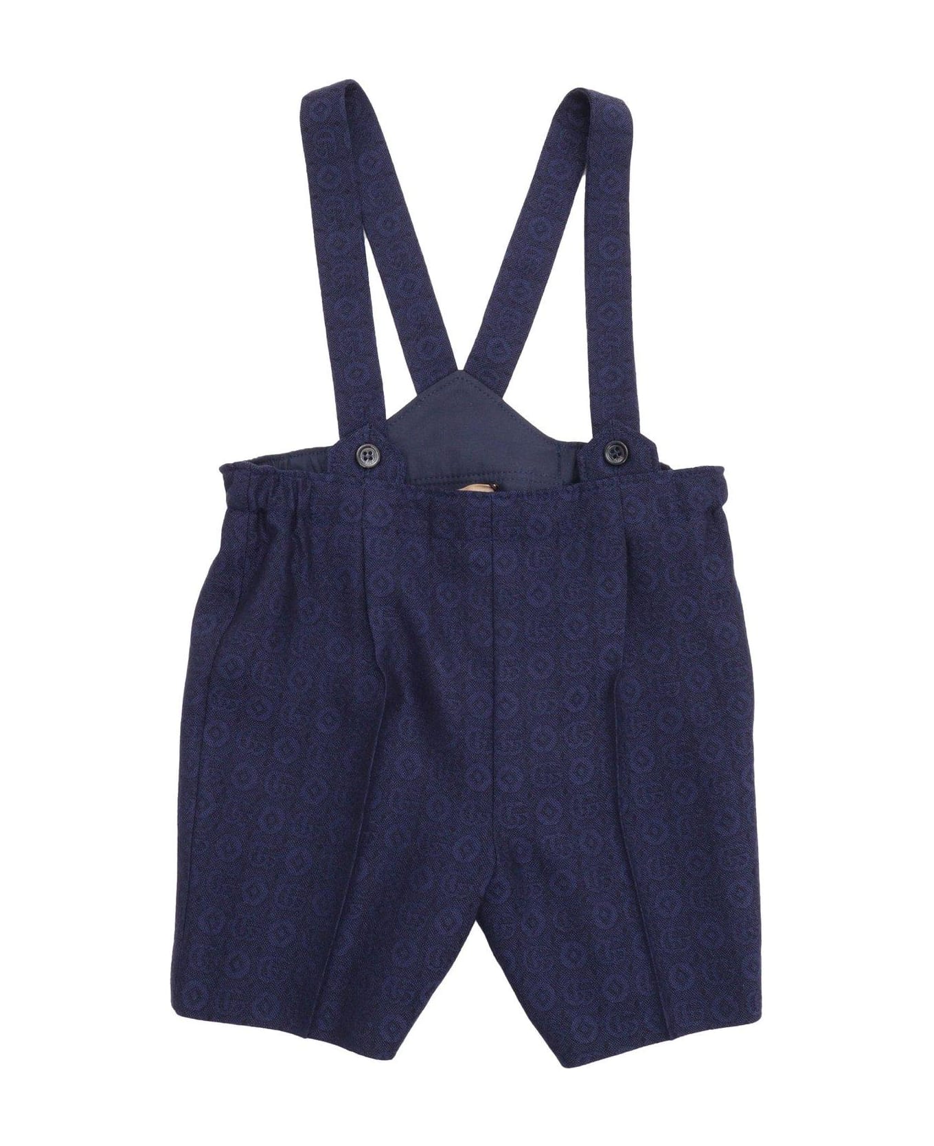 Gucci Double G Sleeveless Overall - Blu