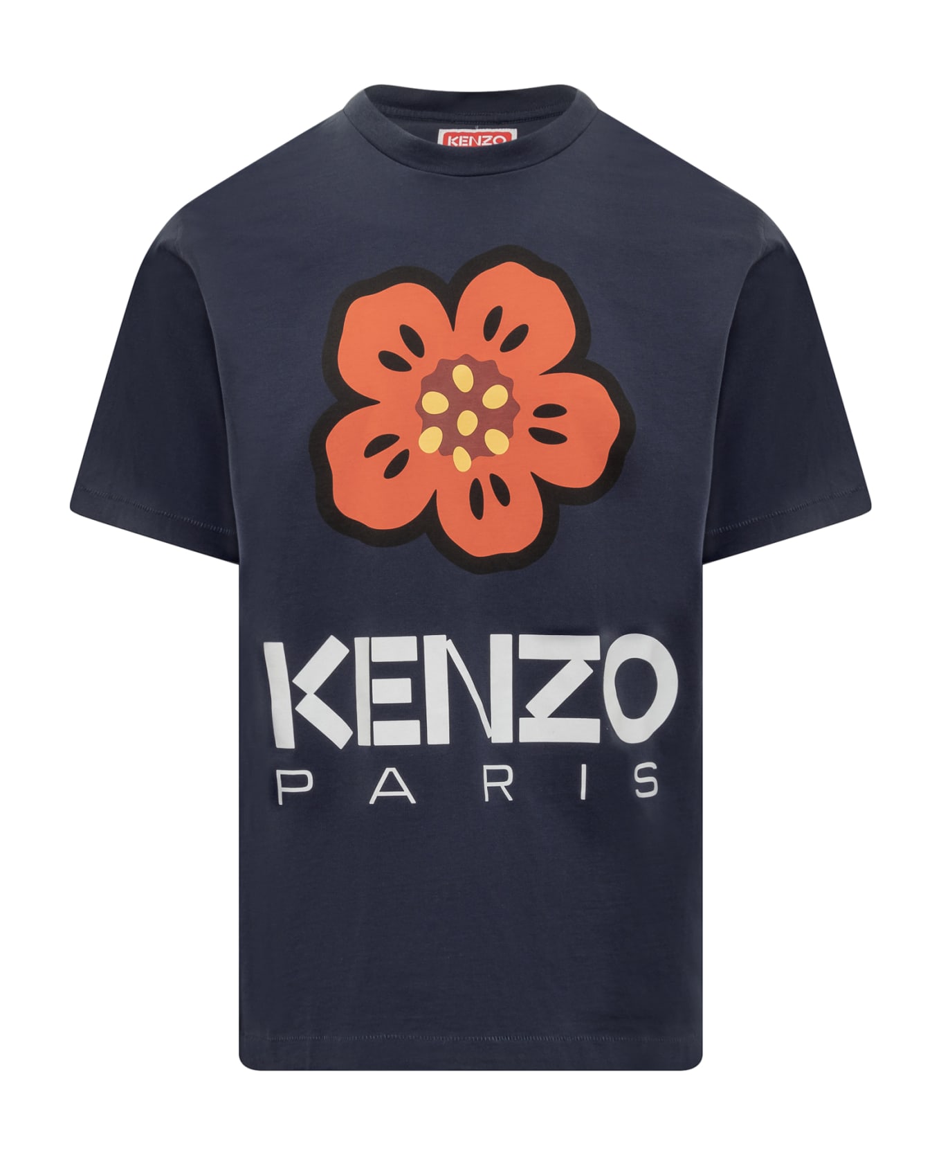 Kenzo Boke Flower T-shirt - Bleu Nuit シャツ