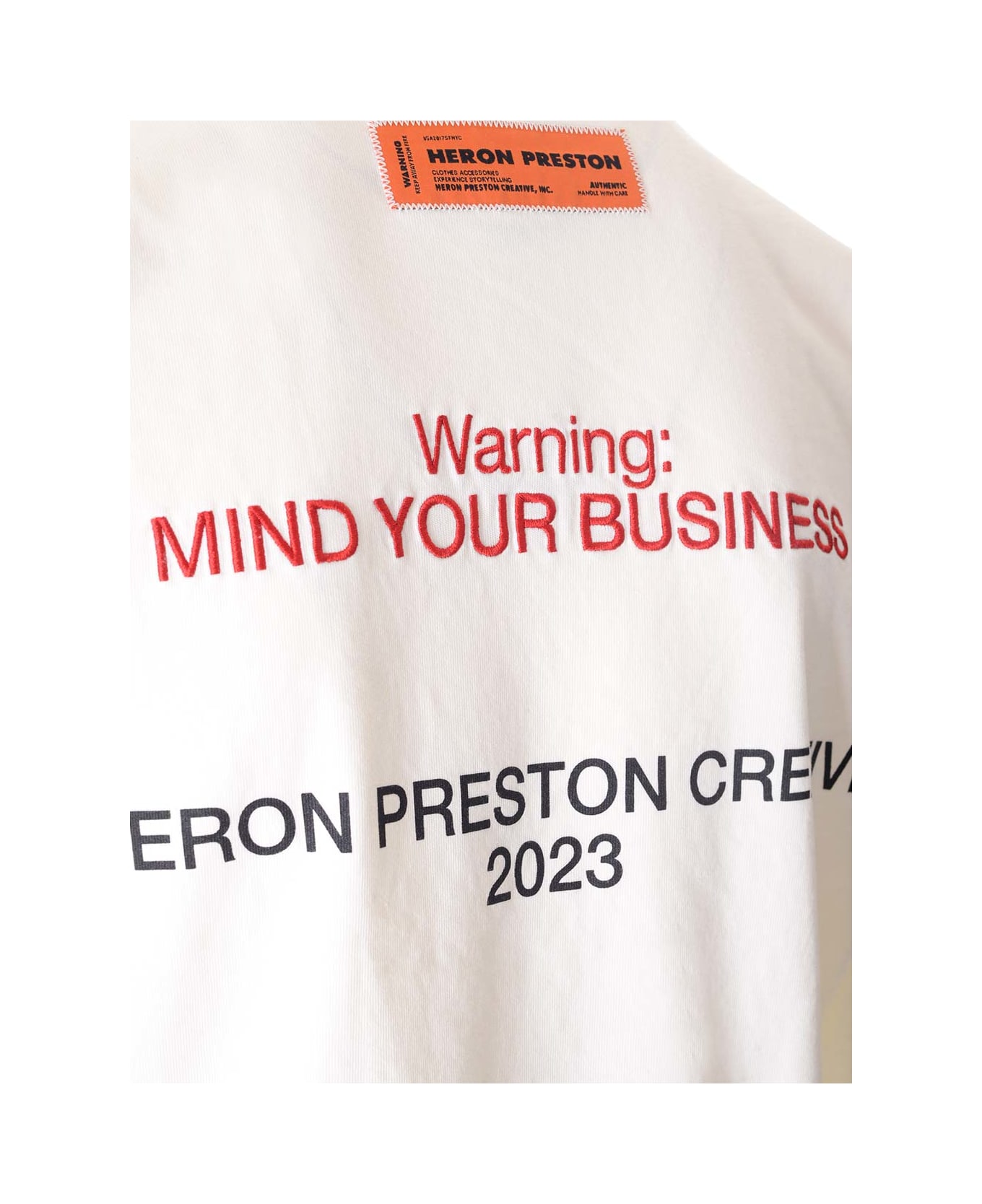 HERON PRESTON H.p.c. Security T-shirt - beige シャツ
