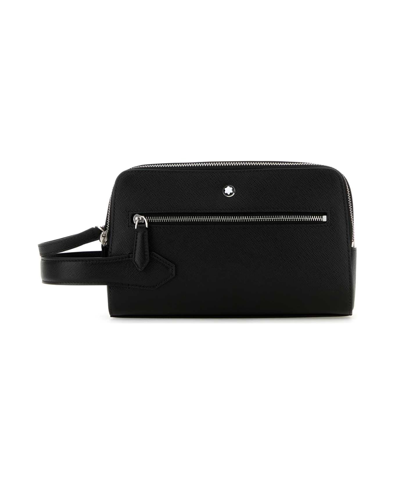 Montblanc Black Leather Beauty Case - 000