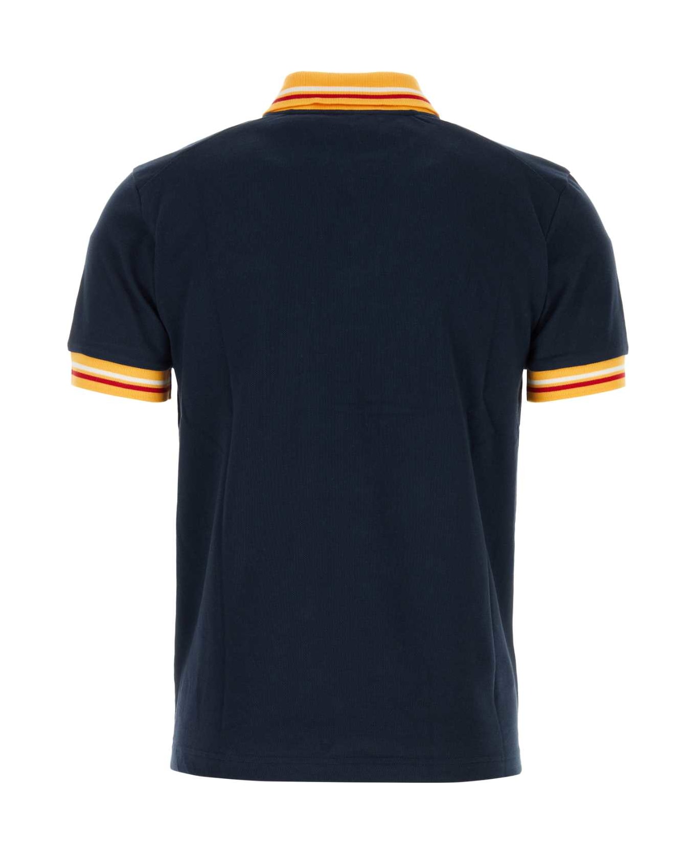 Wales Bonner Navy Blue Piquet Sun Polo Shirt - NAVY ポロシャツ