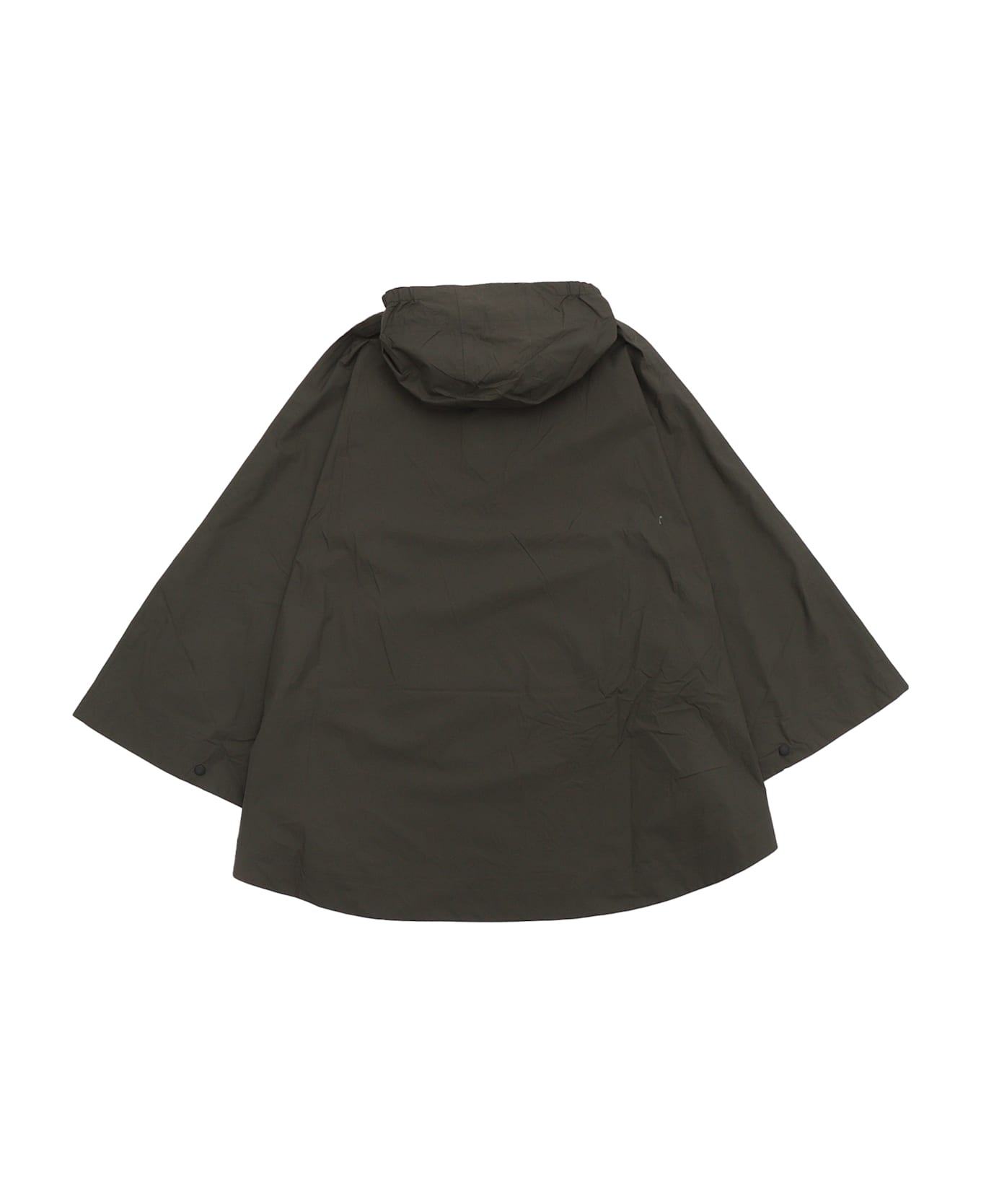 K-Way P. Le Vrai 4.0 Morgan Poncho Jacket - GREEN