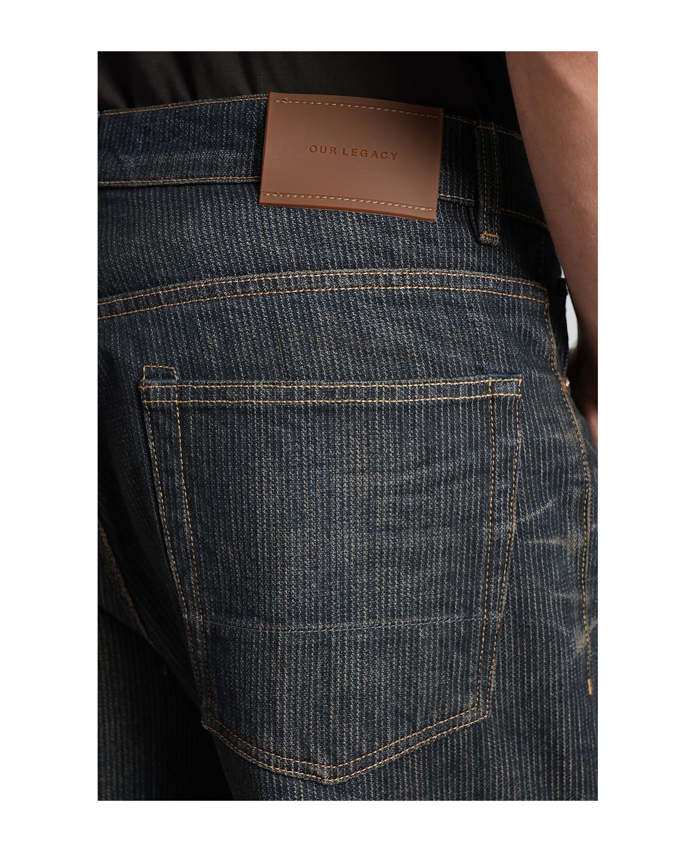 Our Legacy Third Cut Jeans In Grey Cotton - grey