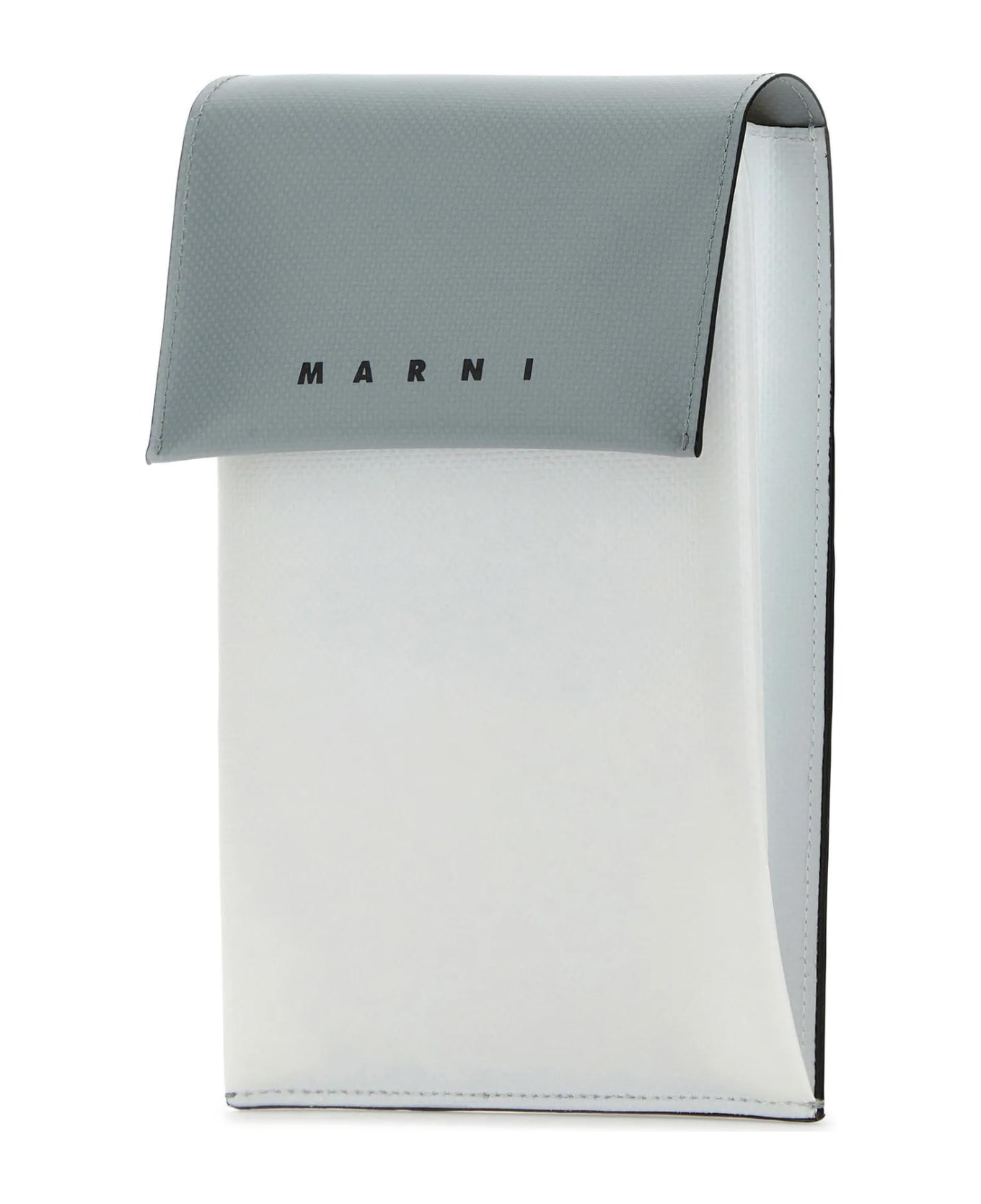 Marni Two-tone Polyester Phone Case - WHITE