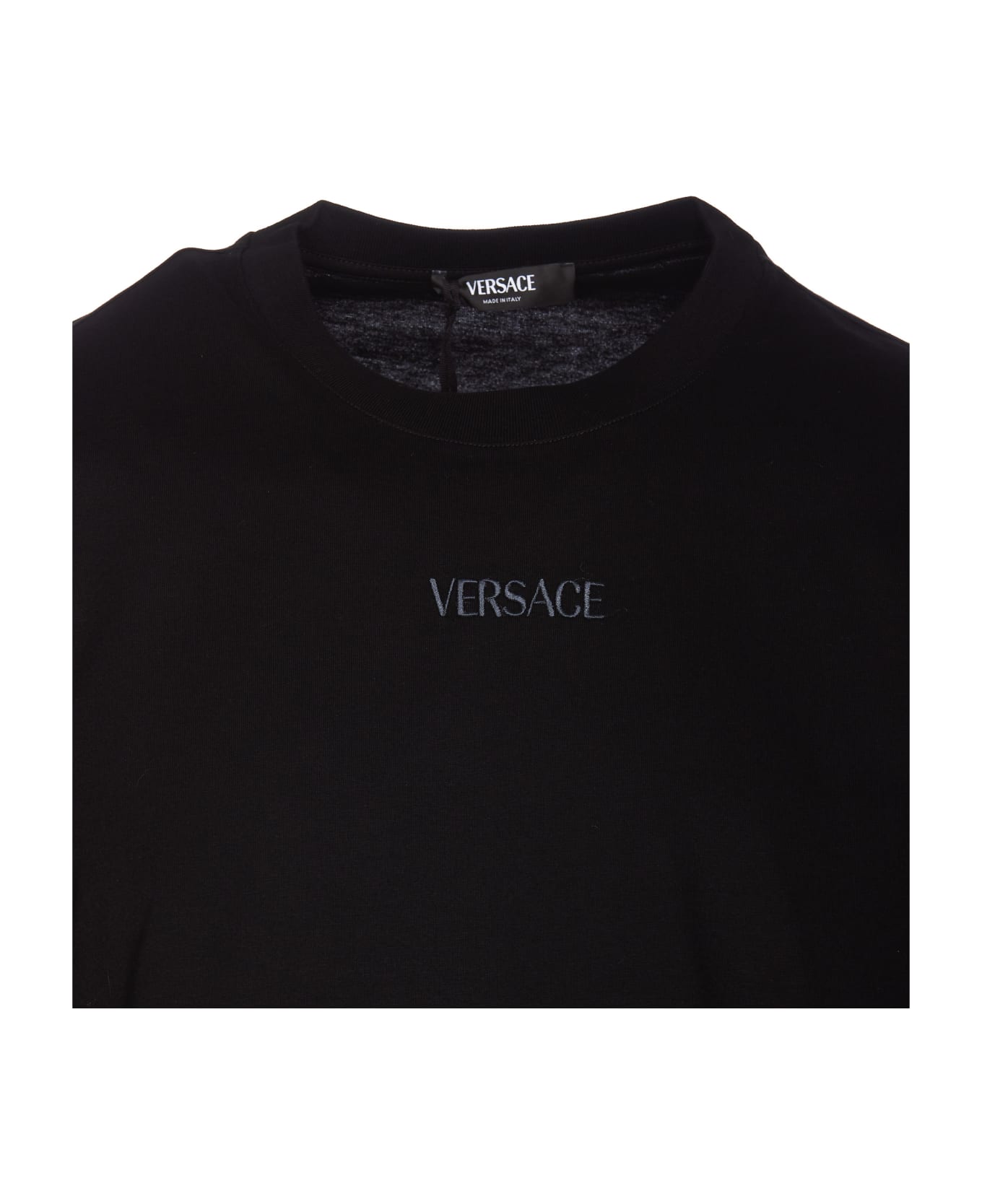 Versace Barocco Panel T-shirt - Black