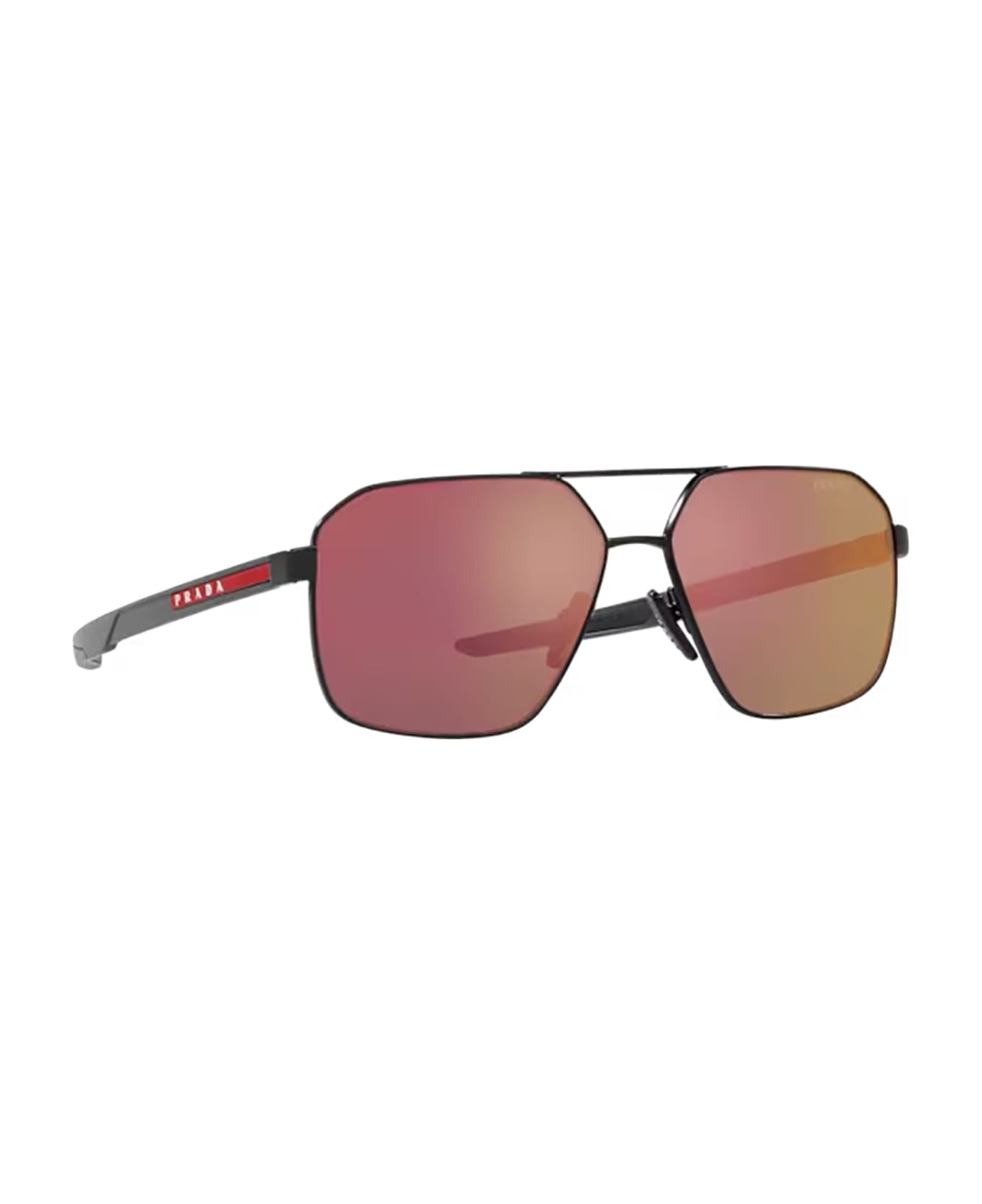 Prada Linea Rossa Ps 55ws Matte Black Sunglasses - Matte Black