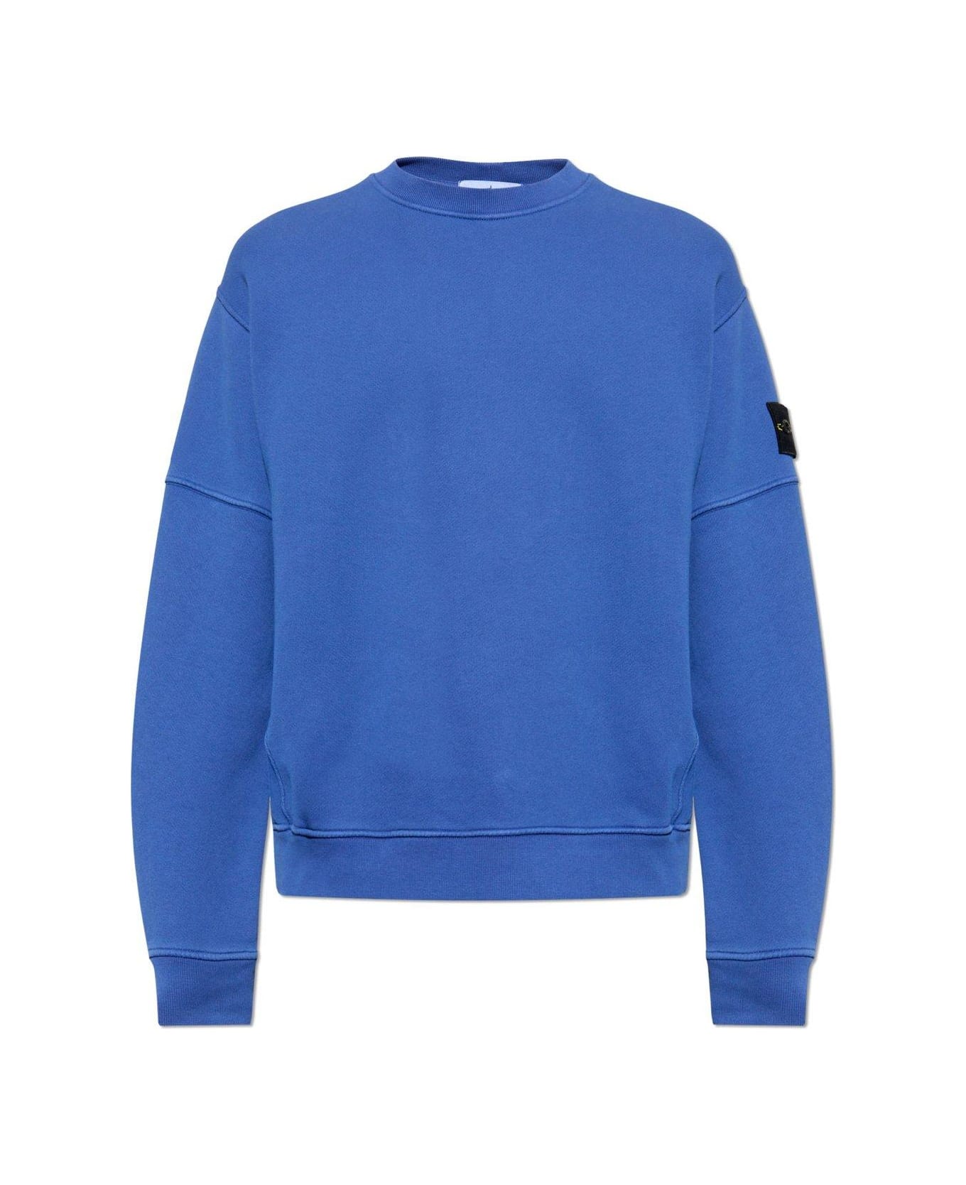 Logo Patch Crewneck Sweatshirt