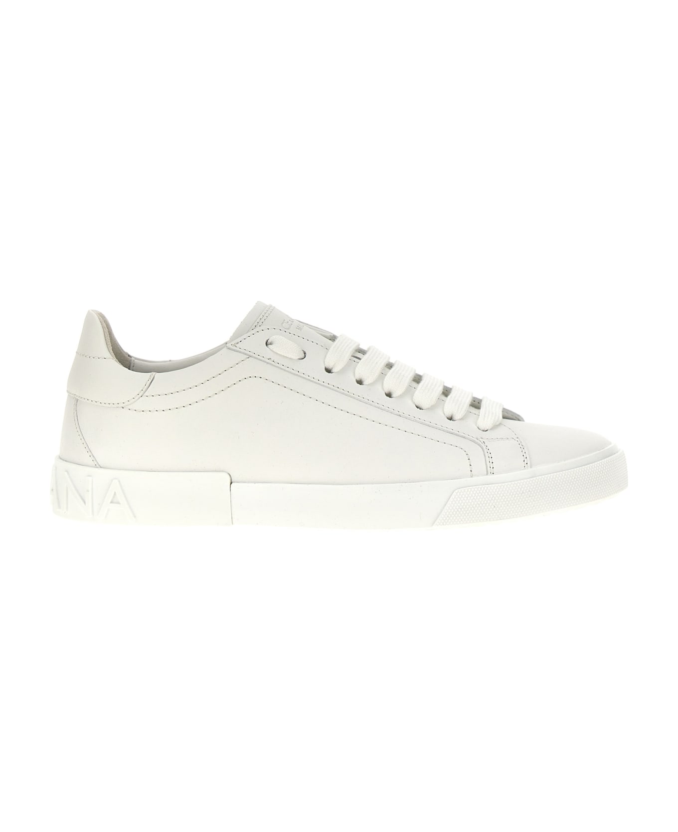 Dolce & Gabbana 'portofino Vintage' Sneakers - White