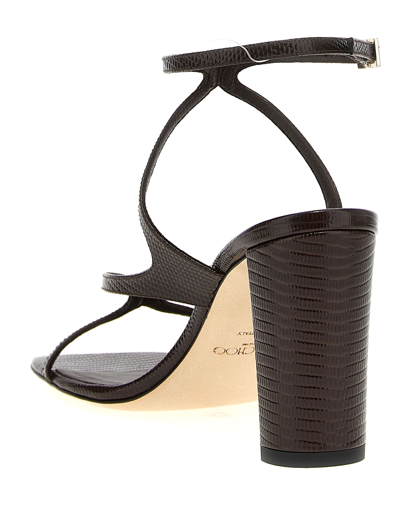 Jimmy Choo 'azie' Sandals - Brown