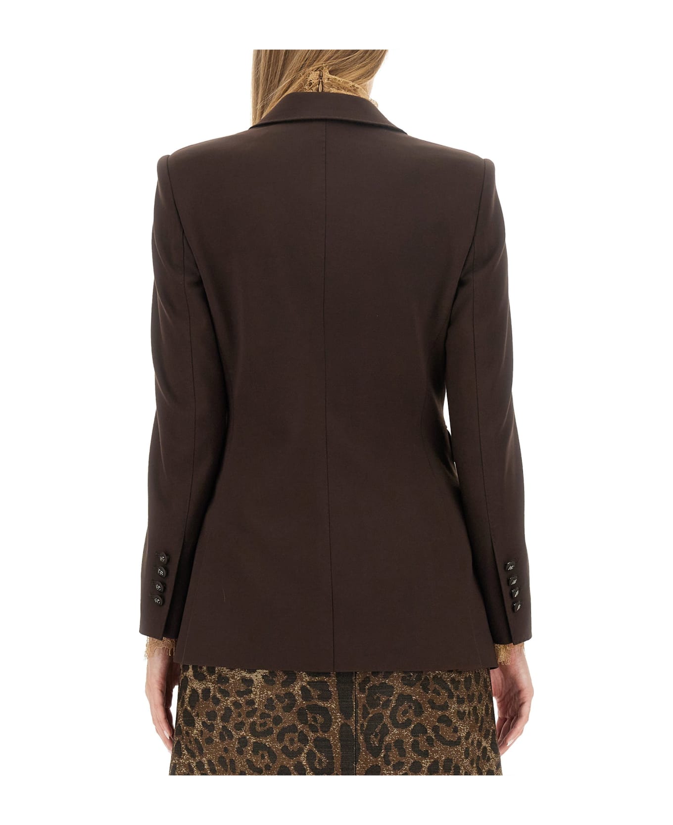 Dolce & Gabbana Double Breasts Jacket - Brown