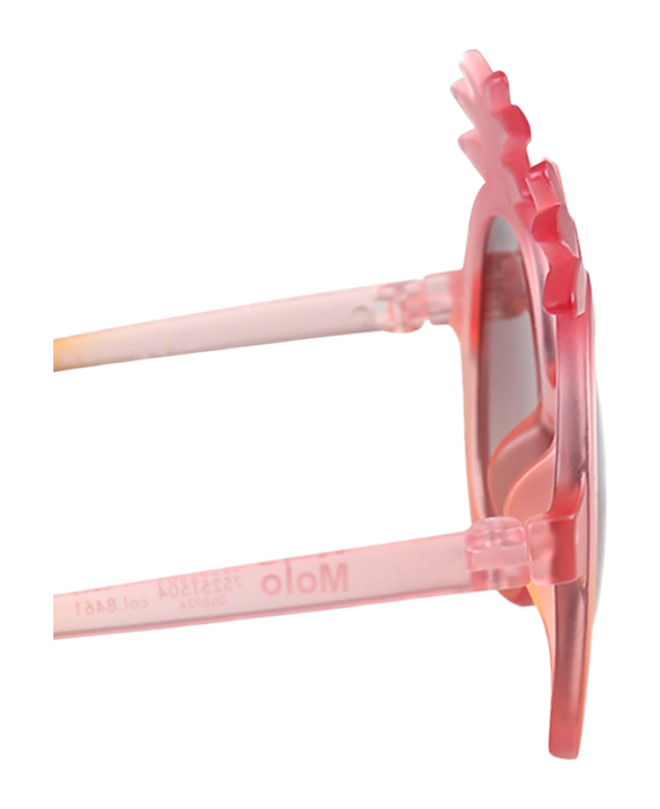 Molo Pink Pineapple Sunglasses For Girl - Pink