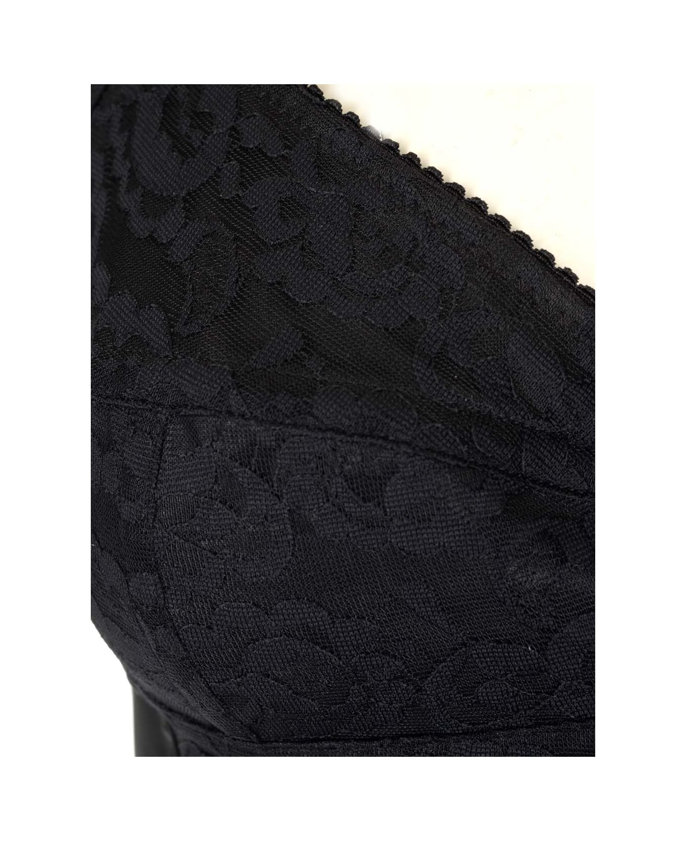 Dolce & Gabbana Black Corsage - BLACK