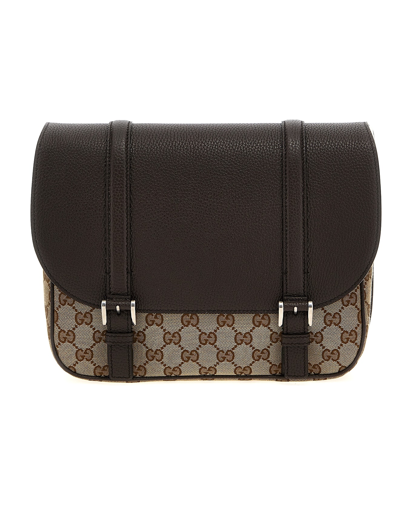 Gucci 'gg' Crossbody Bag - Brown