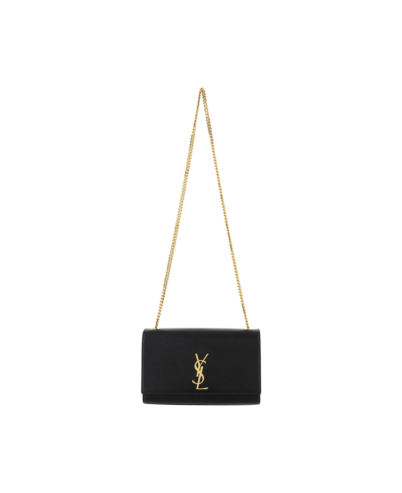 Saint Laurent Monogram Shoulder Bag - Nero
