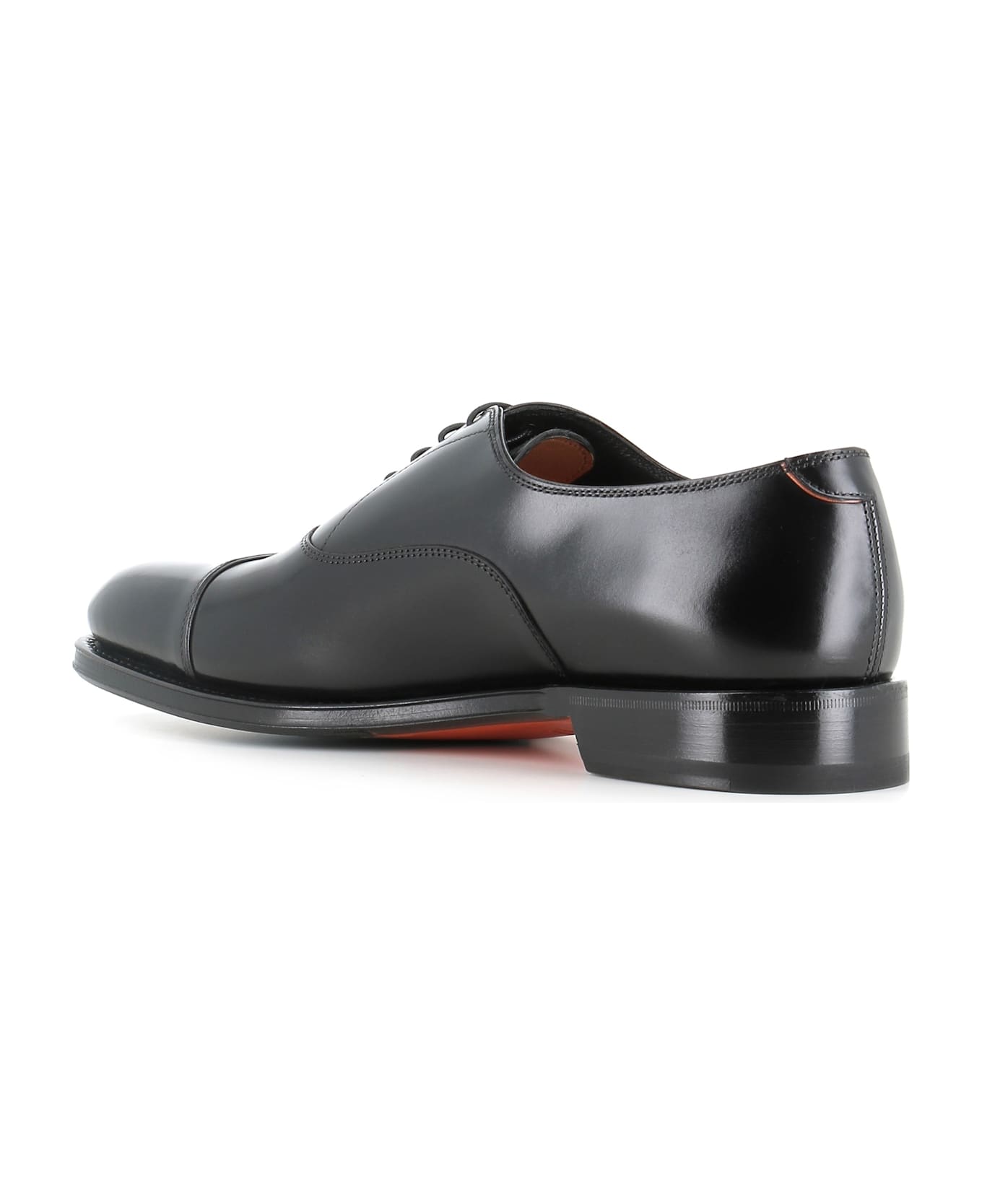 Santoni Oxford New Linger - Black