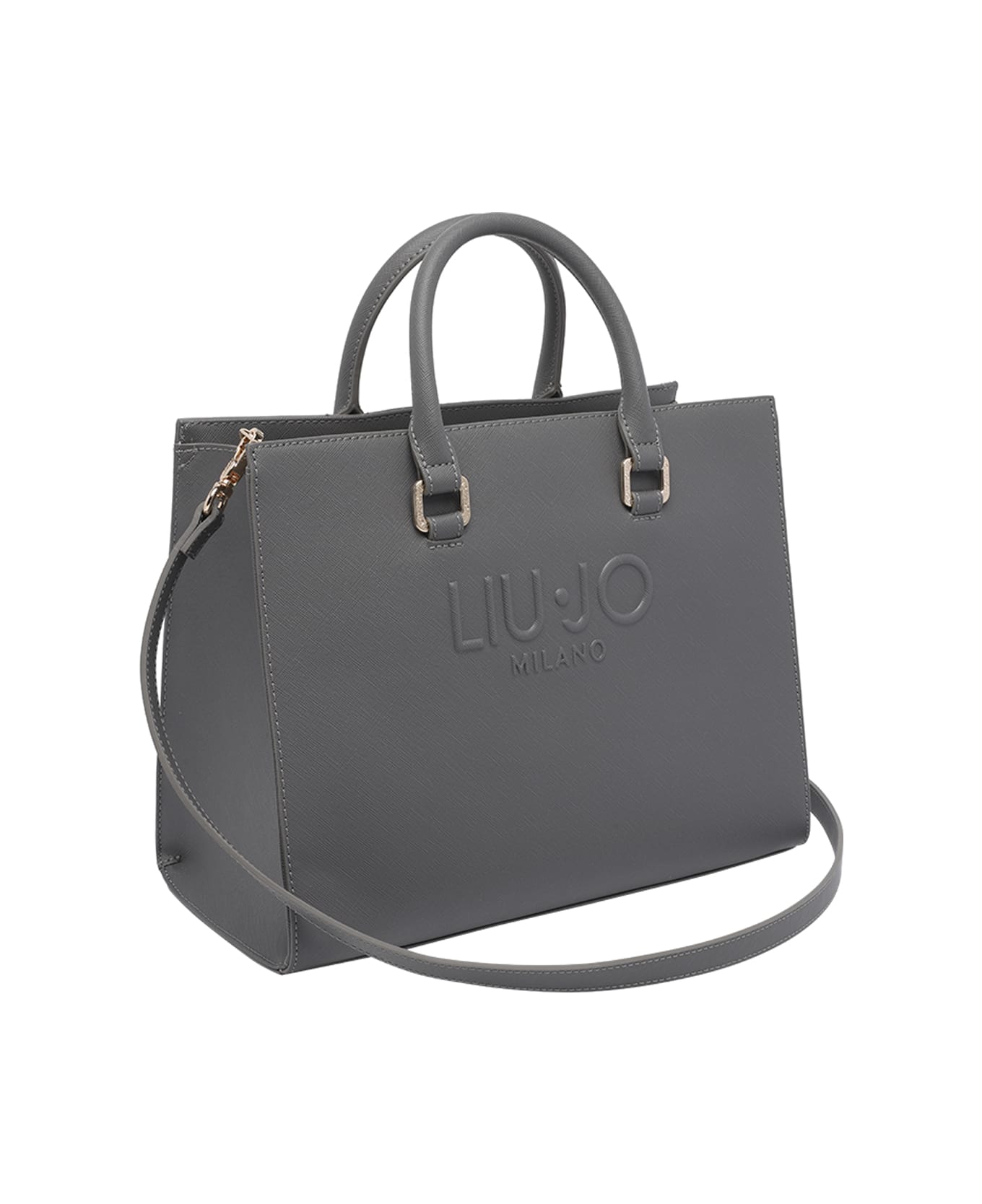 Liu-Jo Logo Tote Bag - Grey