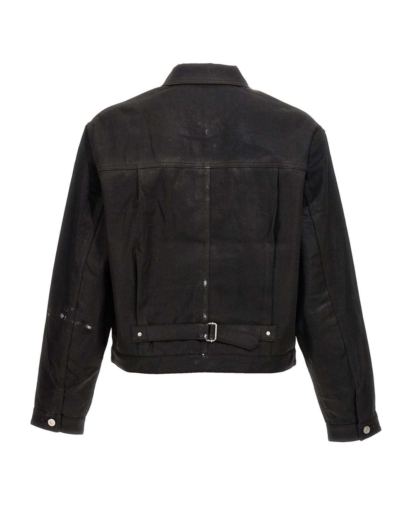 Givenchy Coated Denim Jacket - Black  