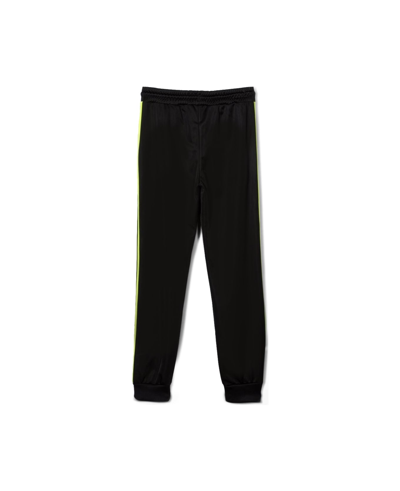 GCDS Triacetate Pants Boy - BLACK