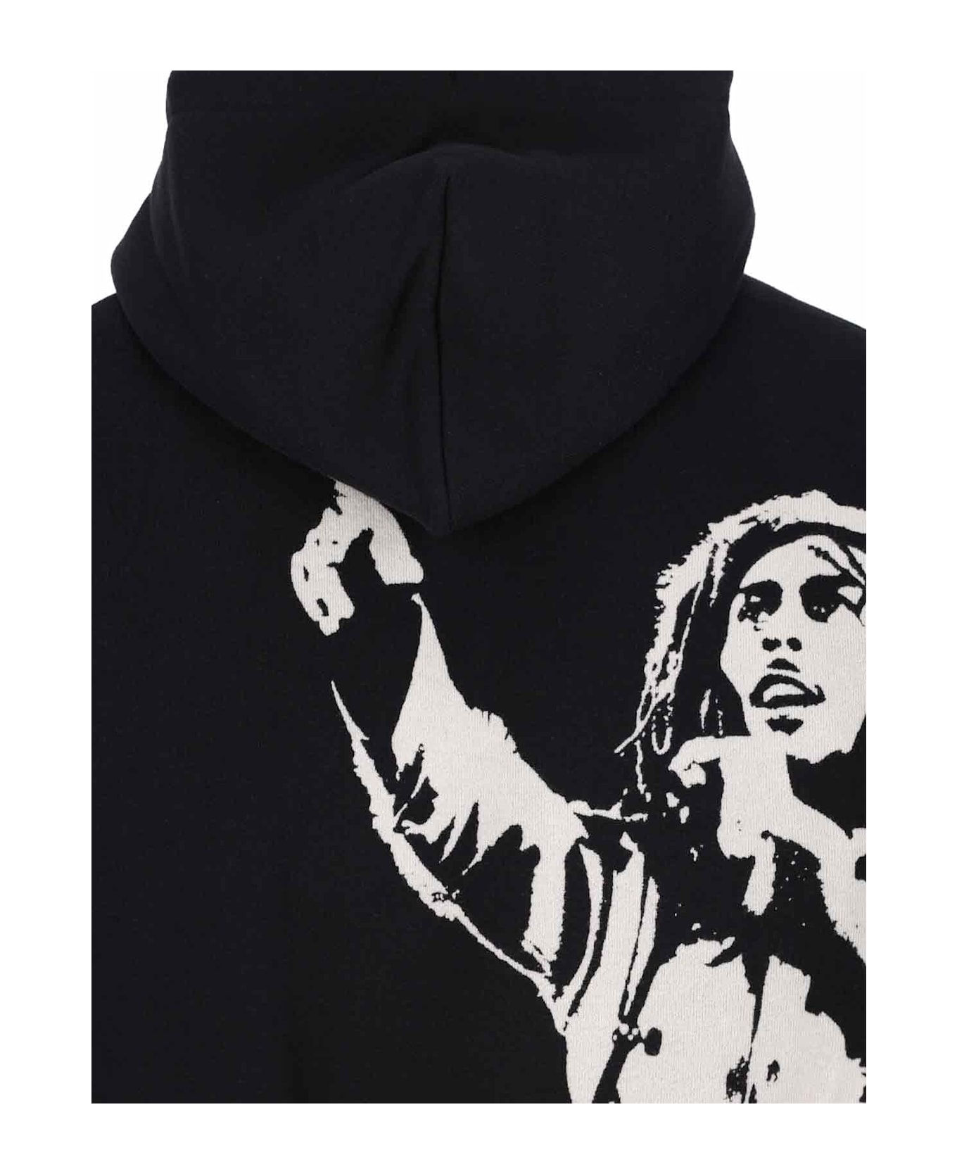 Junya Watanabe X Carhartt "bob Marley" Hoodie - Black   フリース