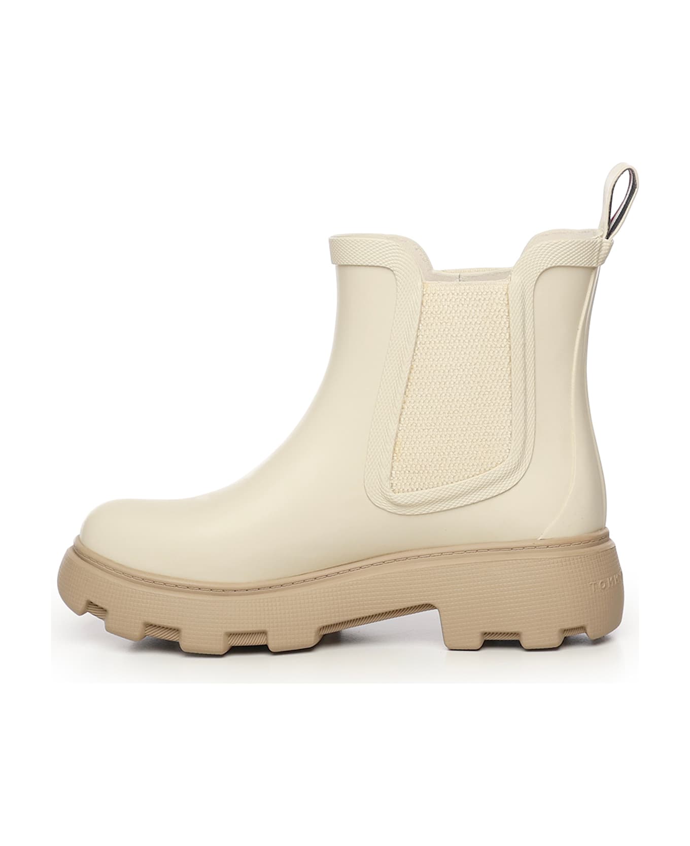 Tommy Hilfiger Rubber Rain Boots - Newsprint