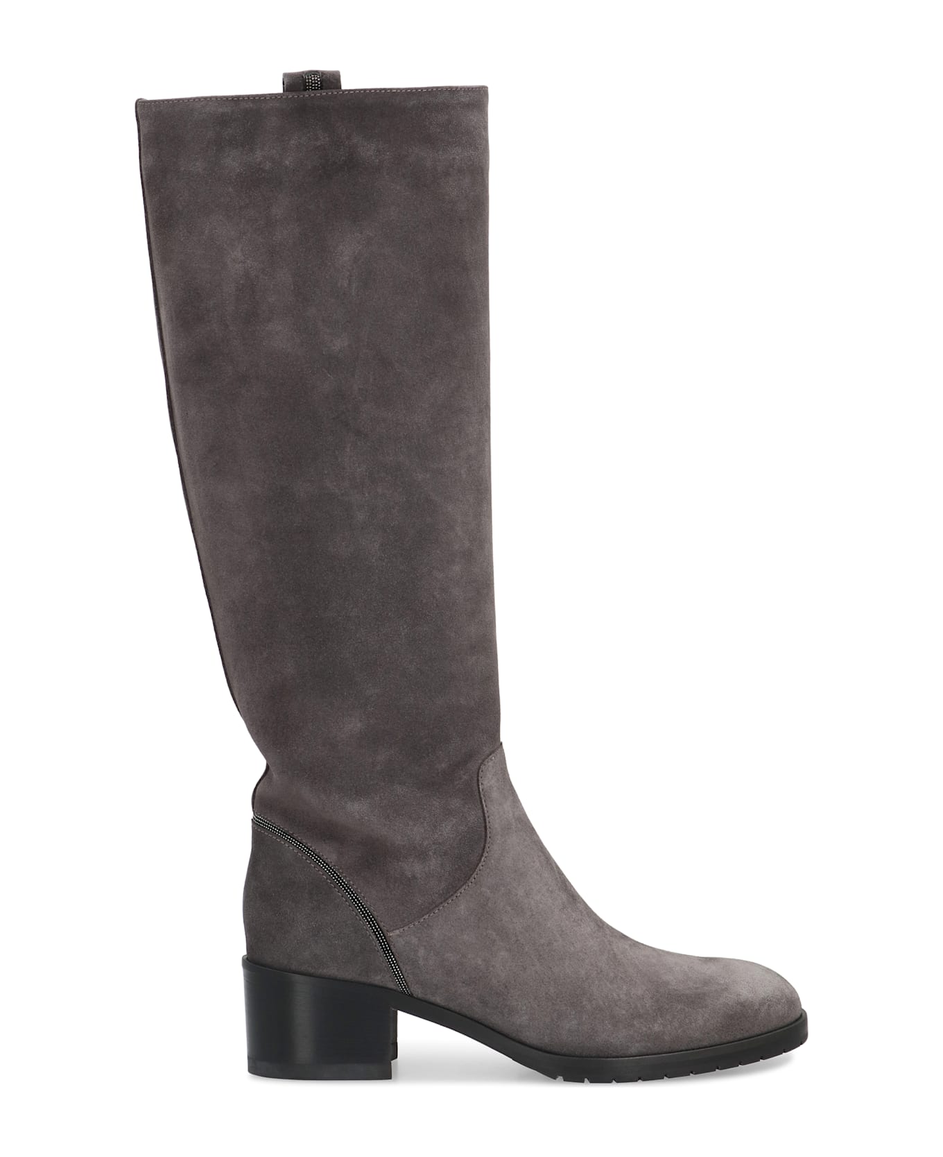 Doucal
s Suede Boots - grey