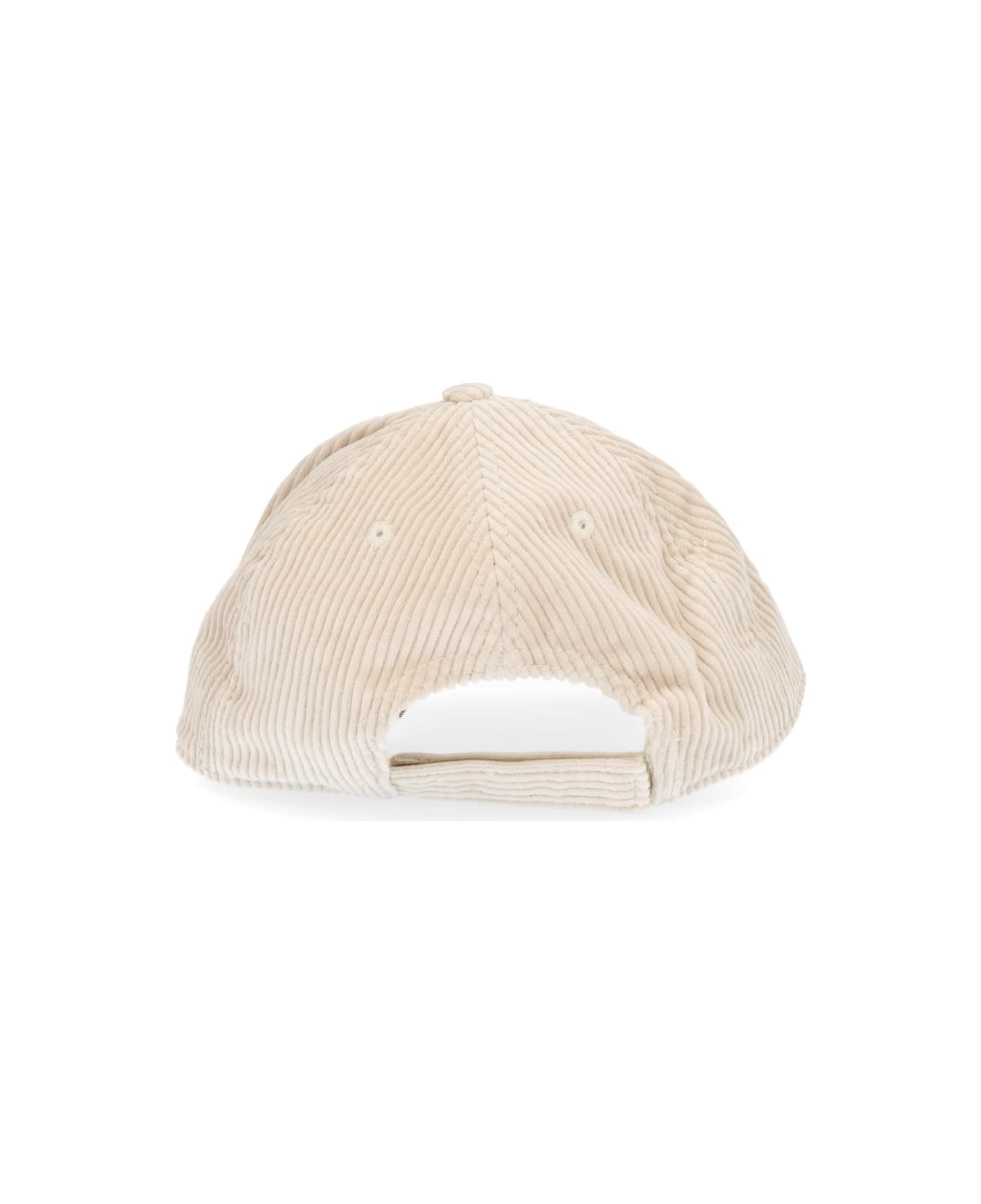 MC2 Saint Barth Baseball Cap "corduroy - BEIGE