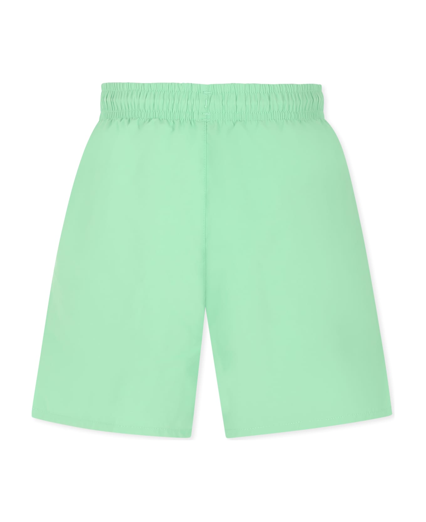 Lacoste Green Swim Shorts For Boy With Crocodile - Green