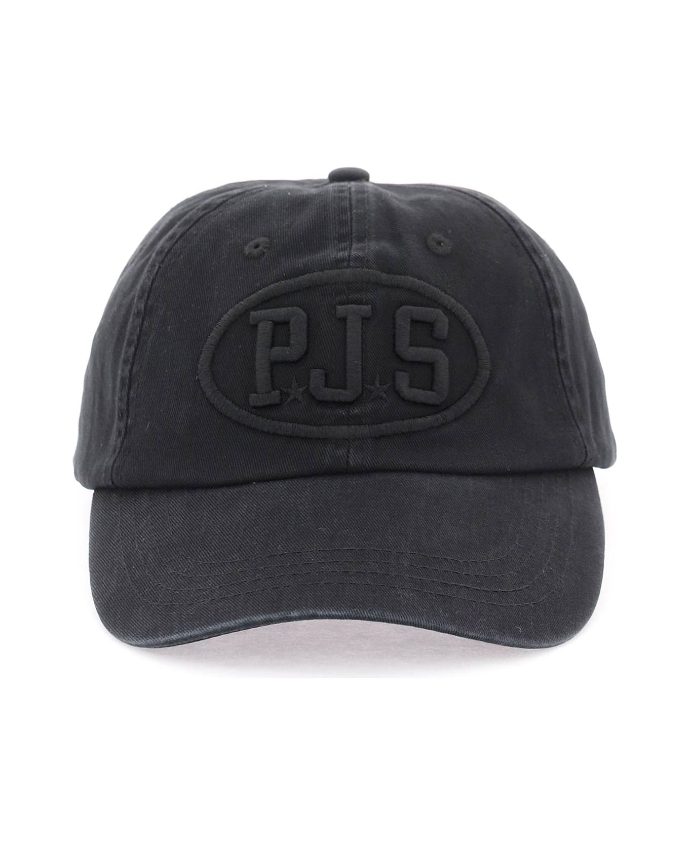 Parajumpers Baseball Cap With Embroidery - BLACK (Black)