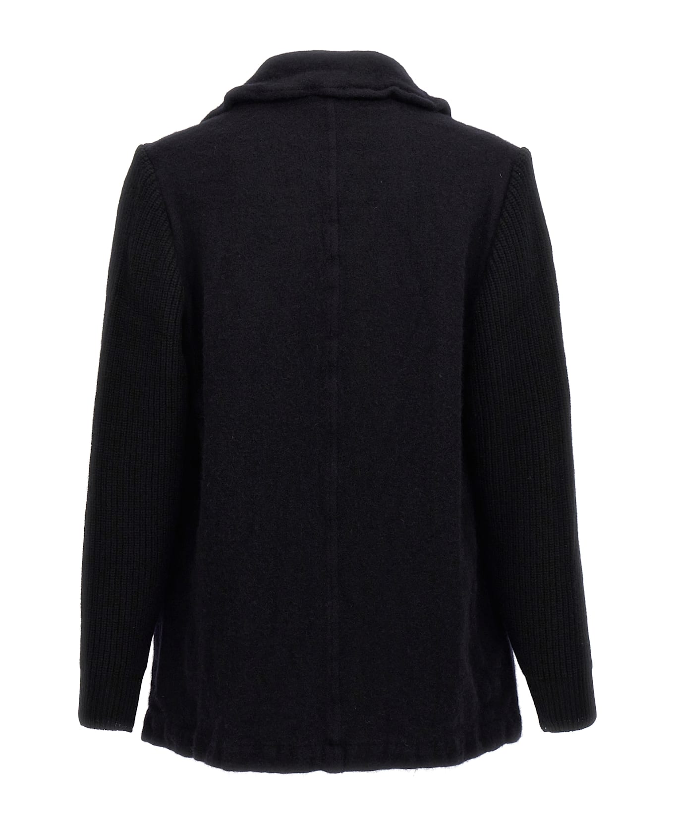 Comme des Garçons Double-breasted Wool Coat - Blue コート