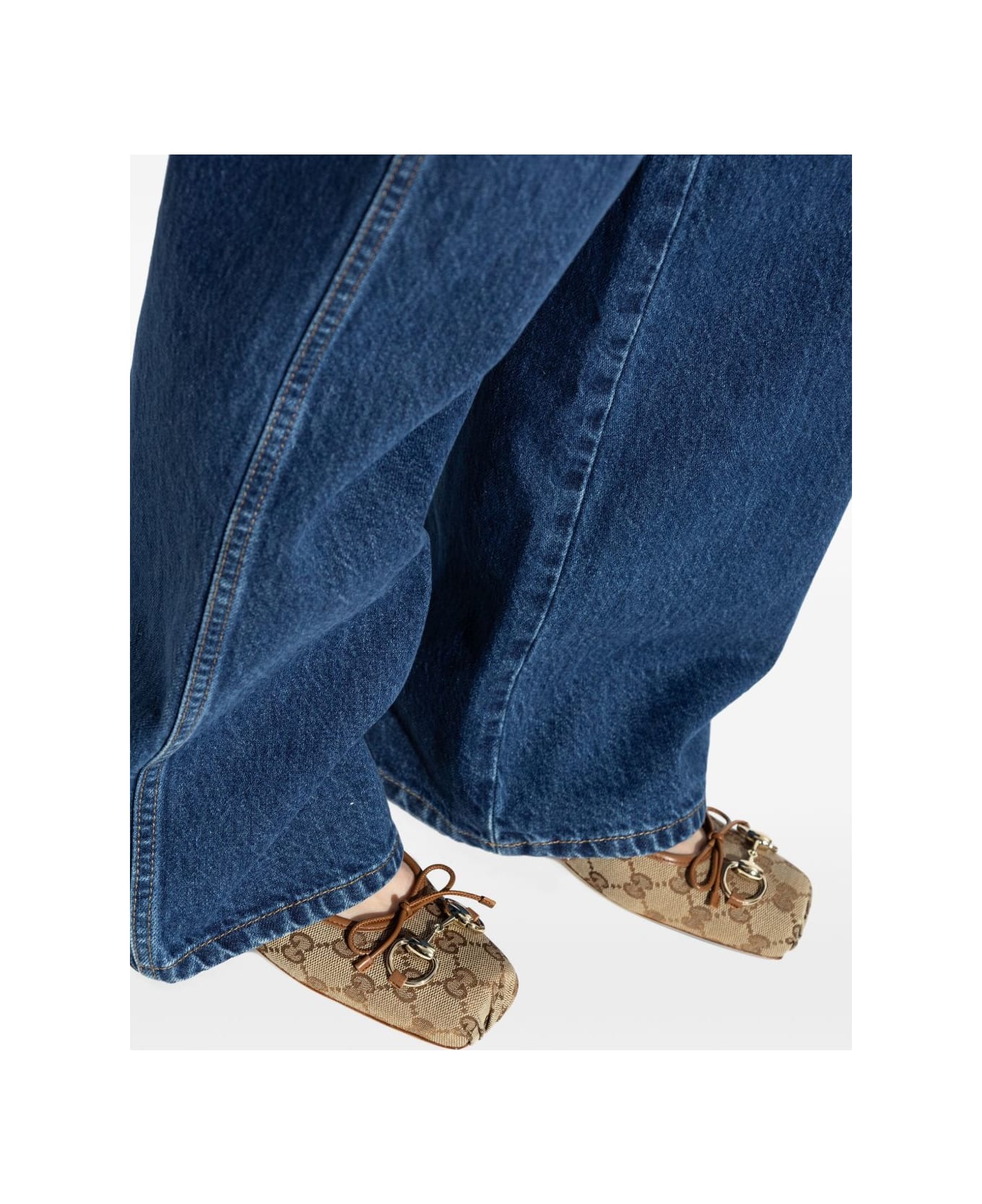 Gucci Horsebit Ballets - Leather Brown